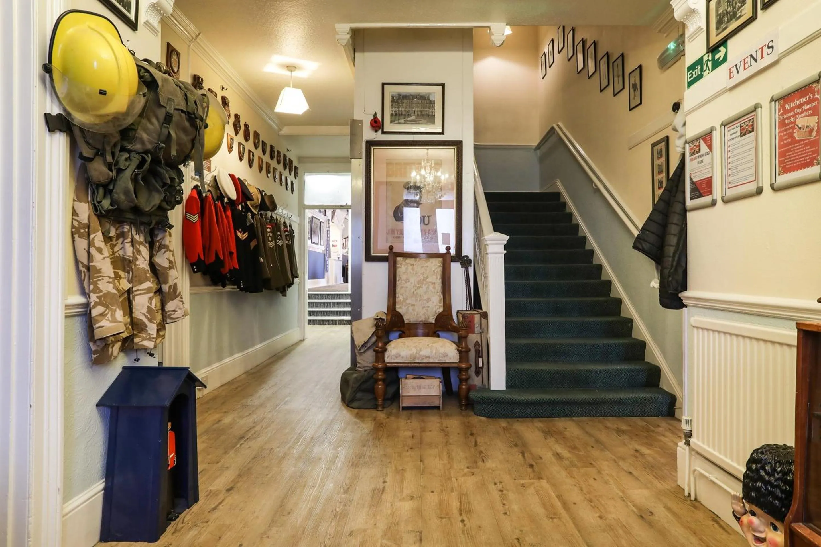 Lobby or reception in Lord Kitcheners Guest House