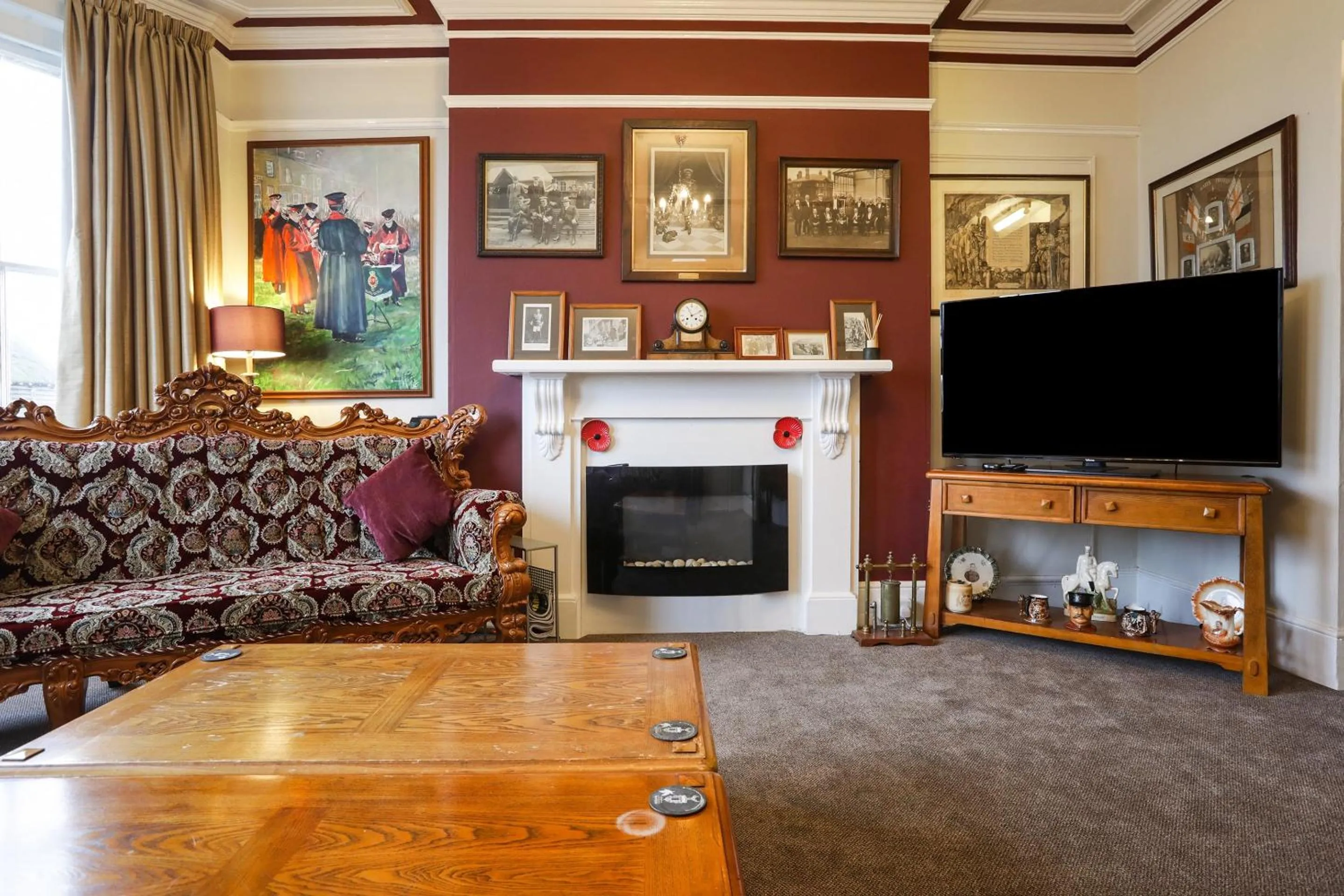 Lobby or reception in Lord Kitcheners Guest House