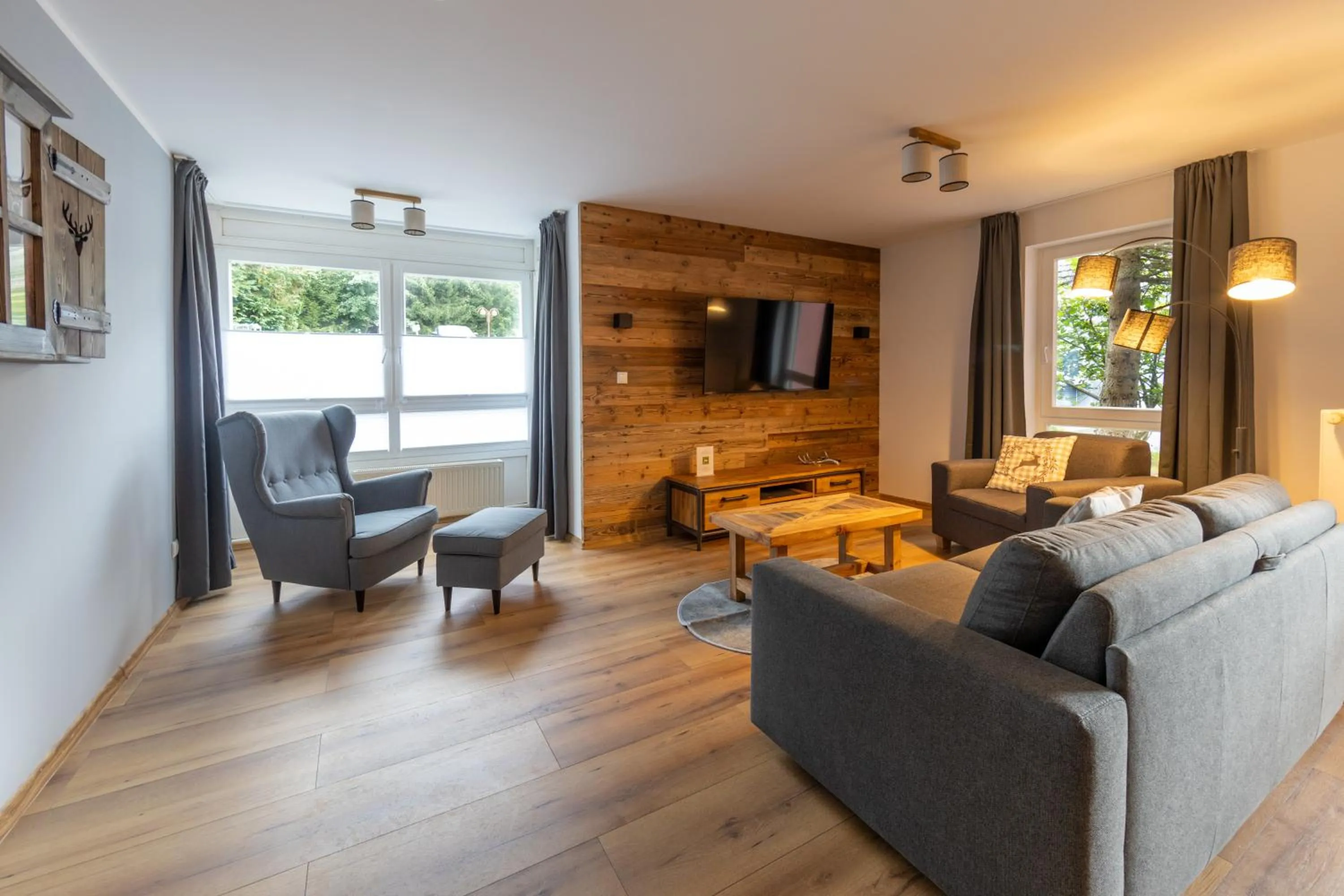 Living room in Brockenblick Ferienpark