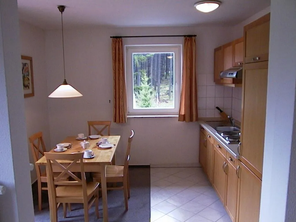 Kitchen or kitchenette in Brockenblick Ferienpark