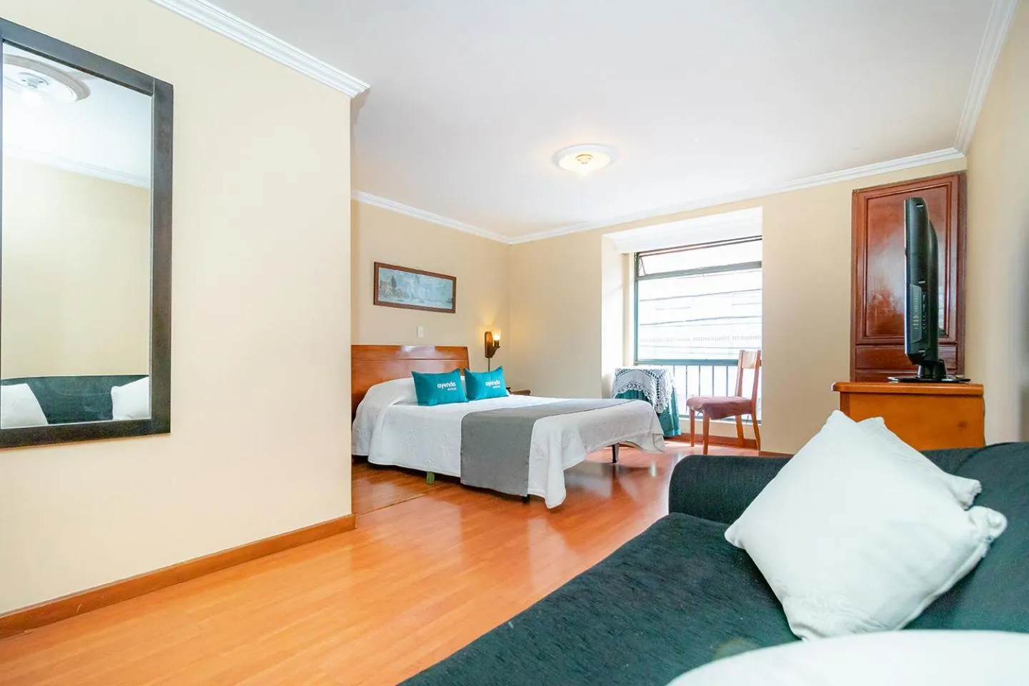 Photo of the whole room, Bed in Ayenda La Antigua