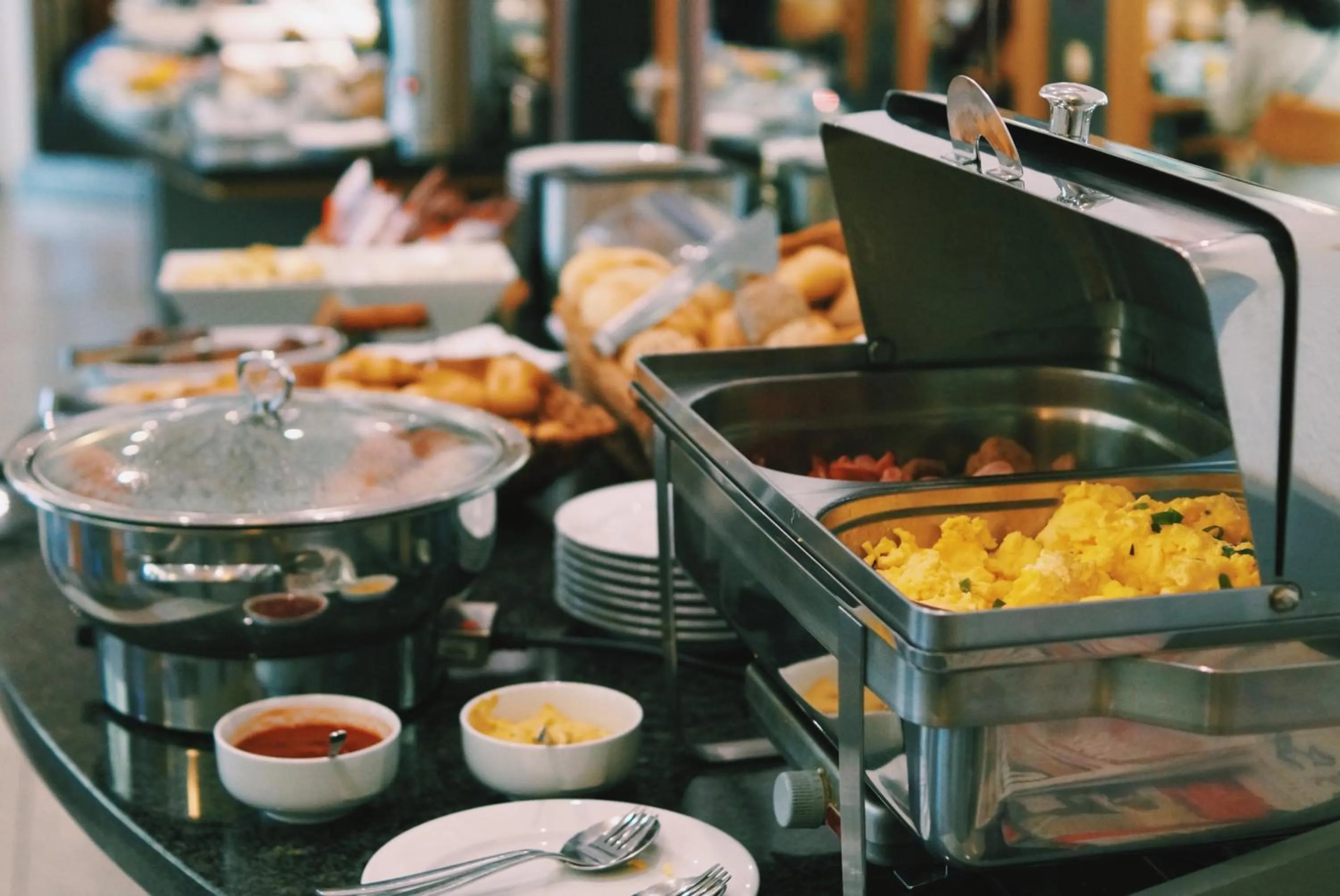 Breakfast in Grand Hostel Berlin Urban