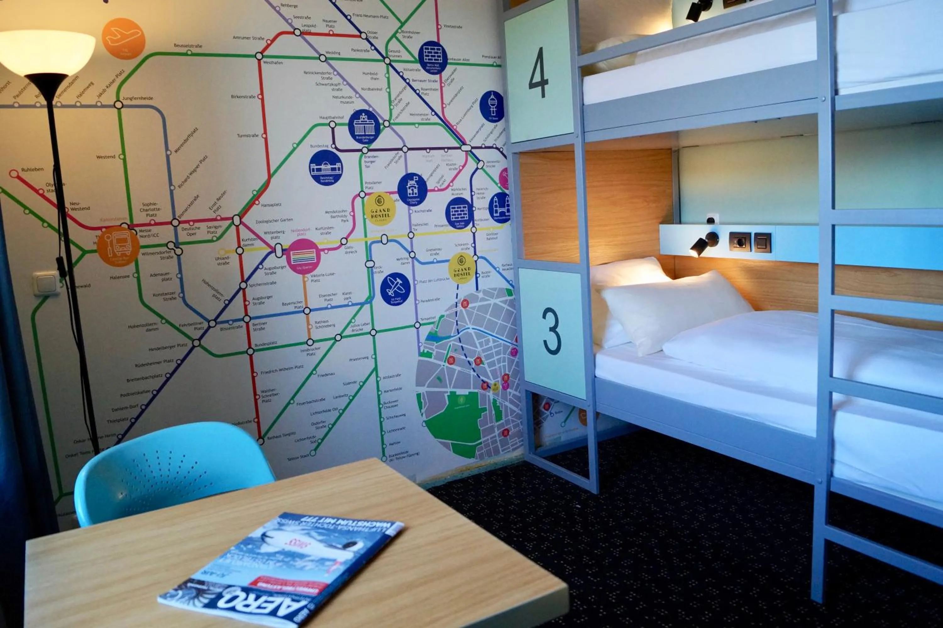 Photo of the whole room, Bed in Grand Hostel Berlin Urban