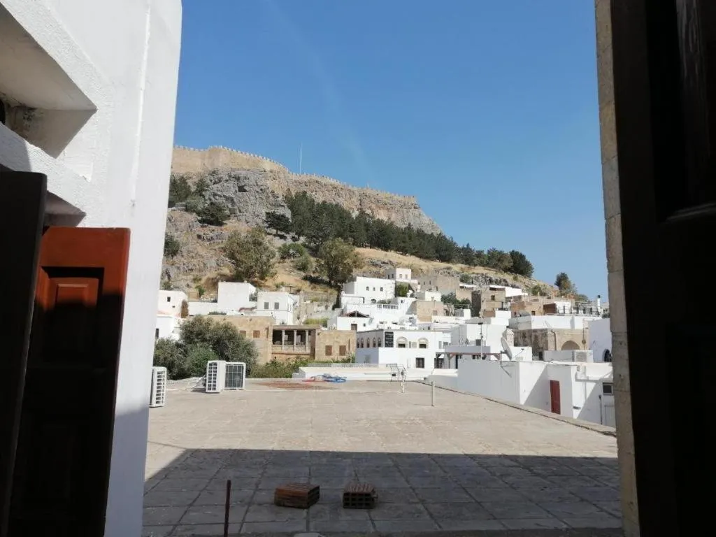 Mountain view in Eleftheria Lindian Studios II