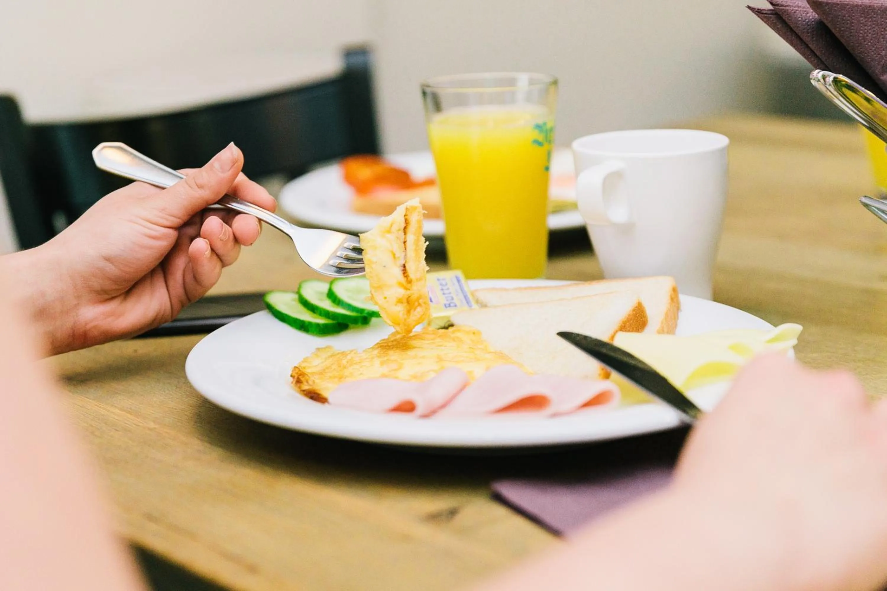 Breakfast in St Christopher's Inn Berlin - Mitte