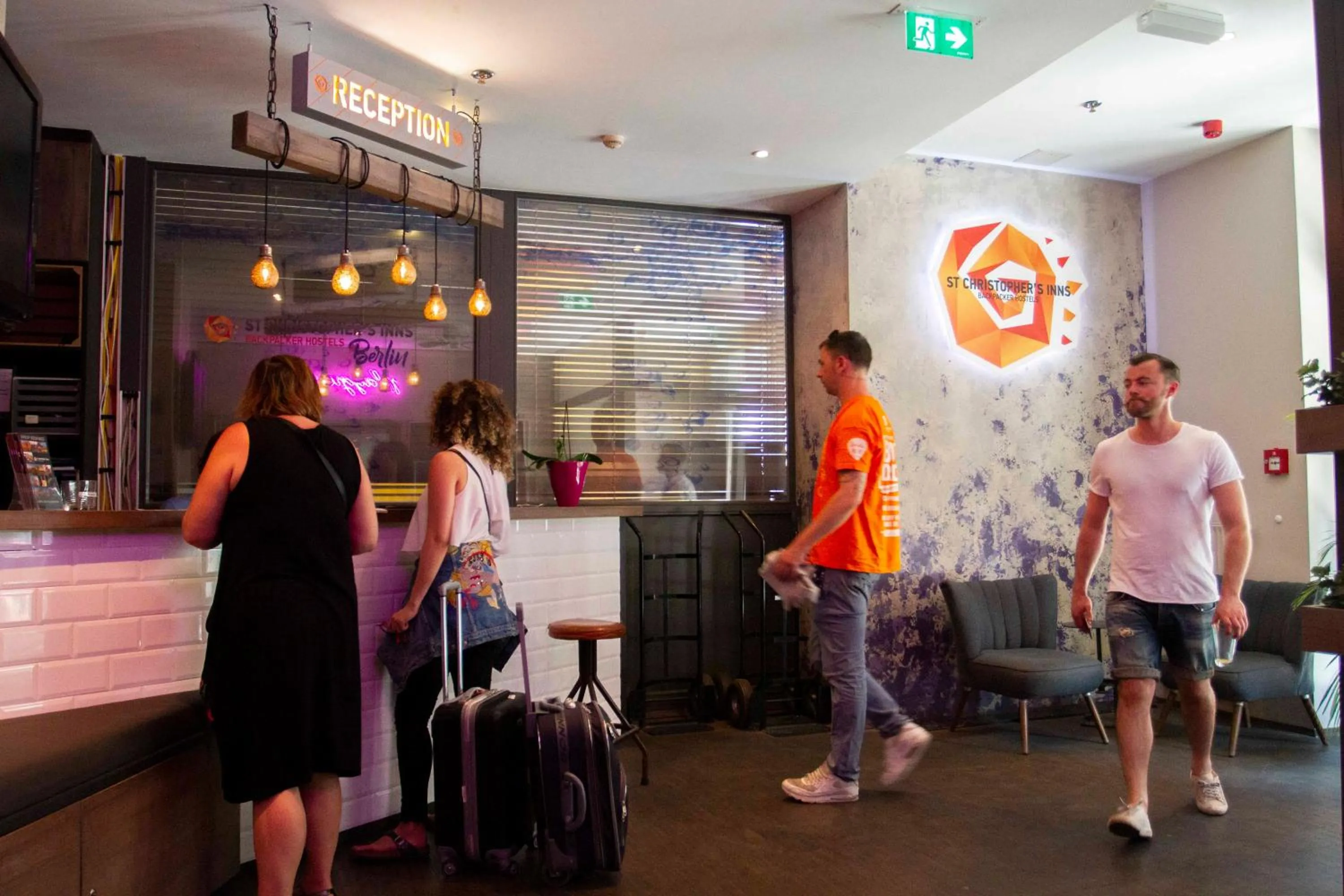 Lobby or reception in St Christopher's Inn Berlin - Mitte