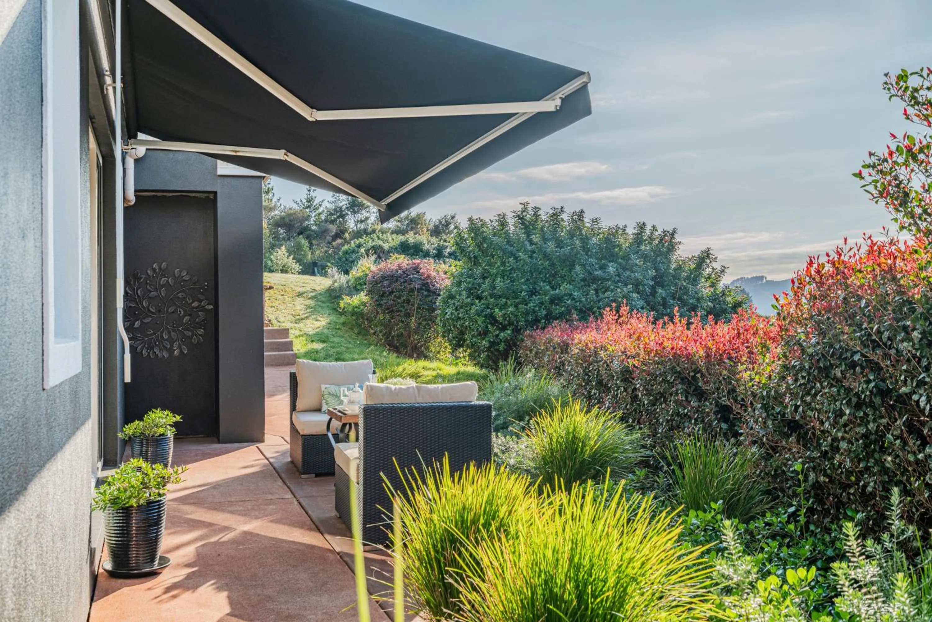 Patio in Bayview Valley Lodge Bed & Breakfast