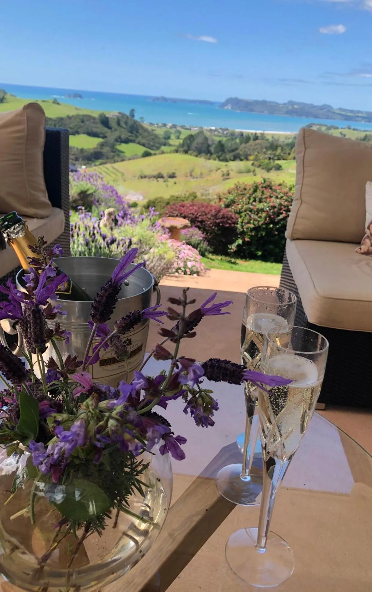 Sea view in Bayview Valley Lodge Bed & Breakfast