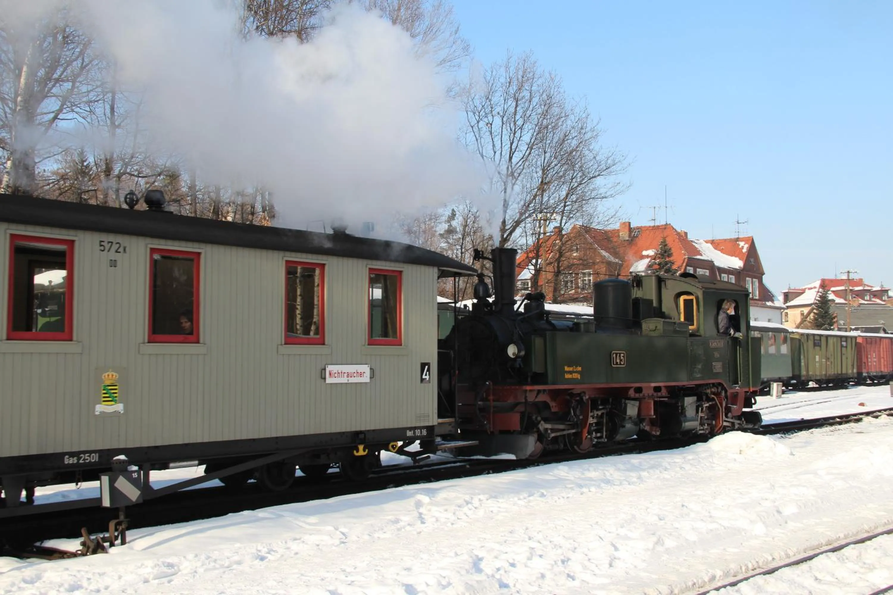 Property building in Hotel BB Bahnhof Bertsdorf