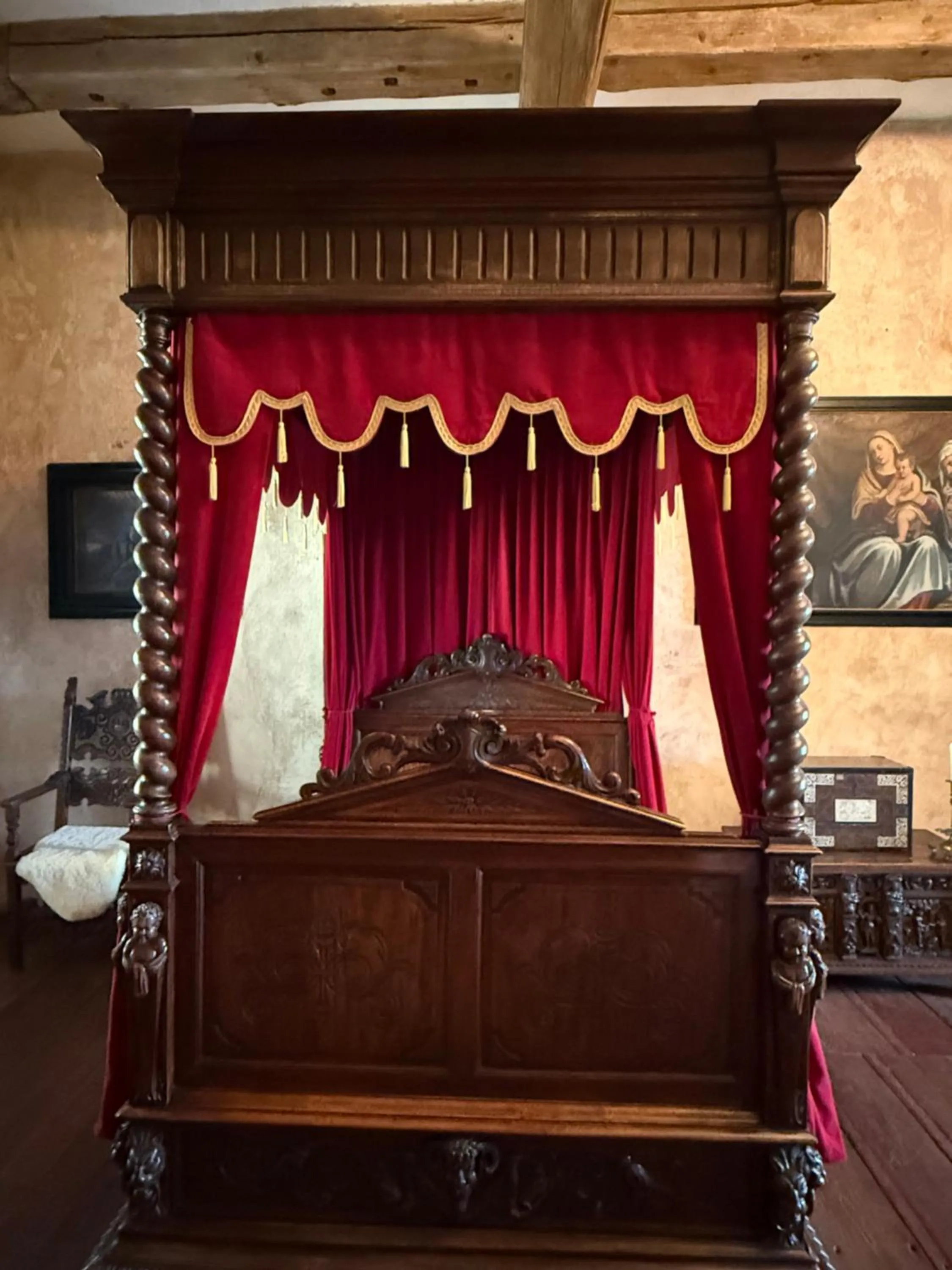 Bed in Hotel BB Bahnhof Bertsdorf