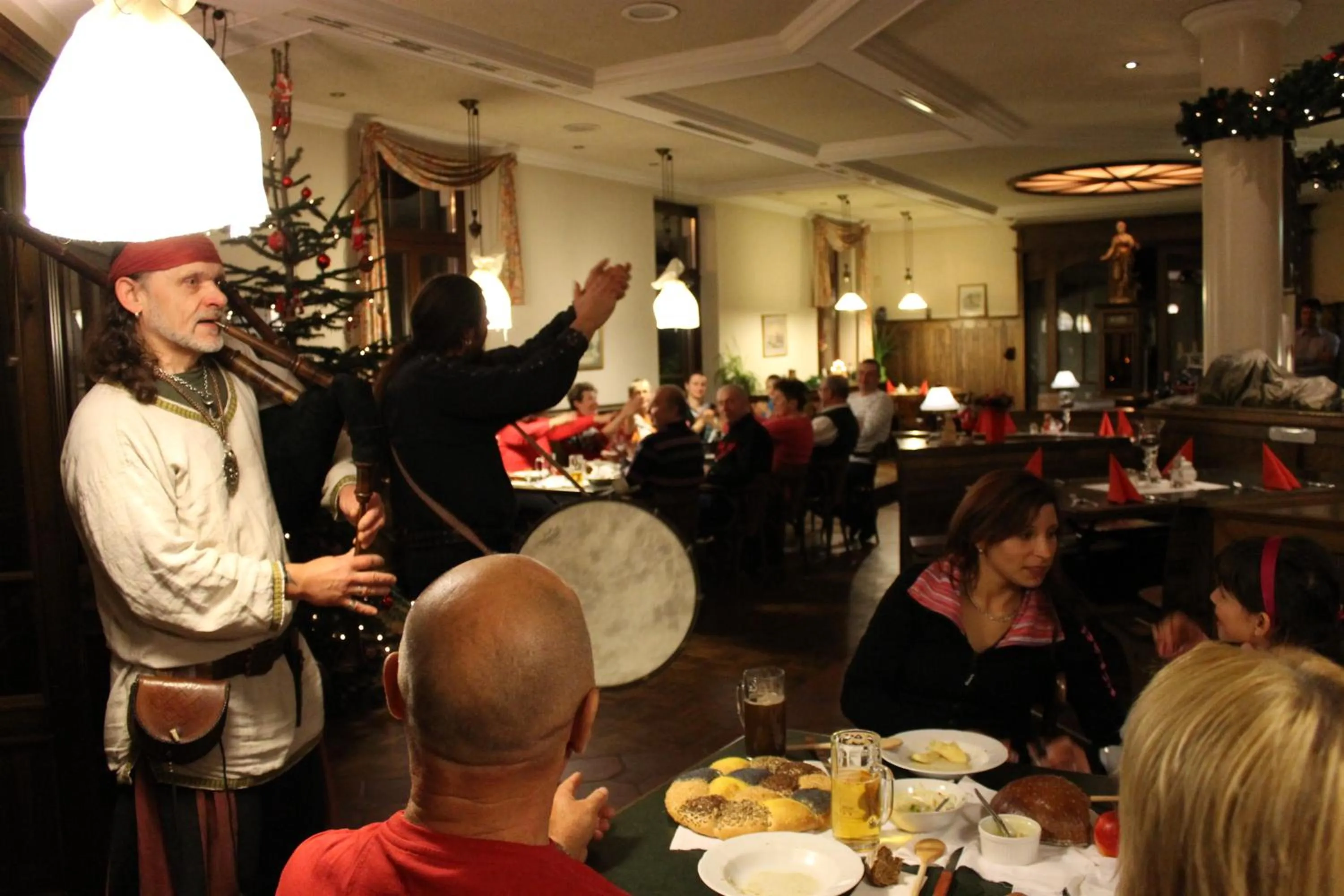 Restaurant/places to eat in Hotel BB Bahnhof Bertsdorf