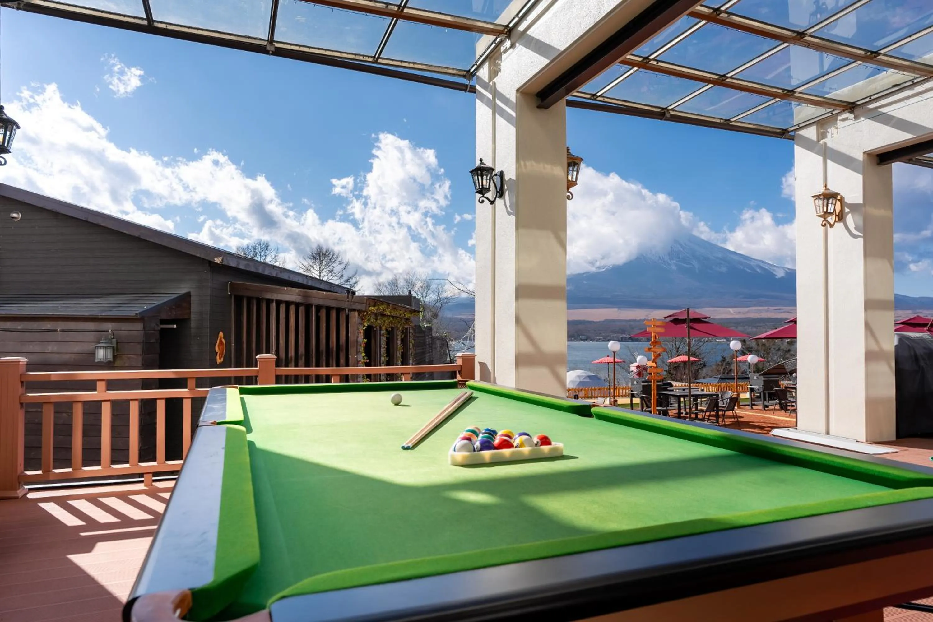 Billiard in Fuji Yamanakako Resort Hotel