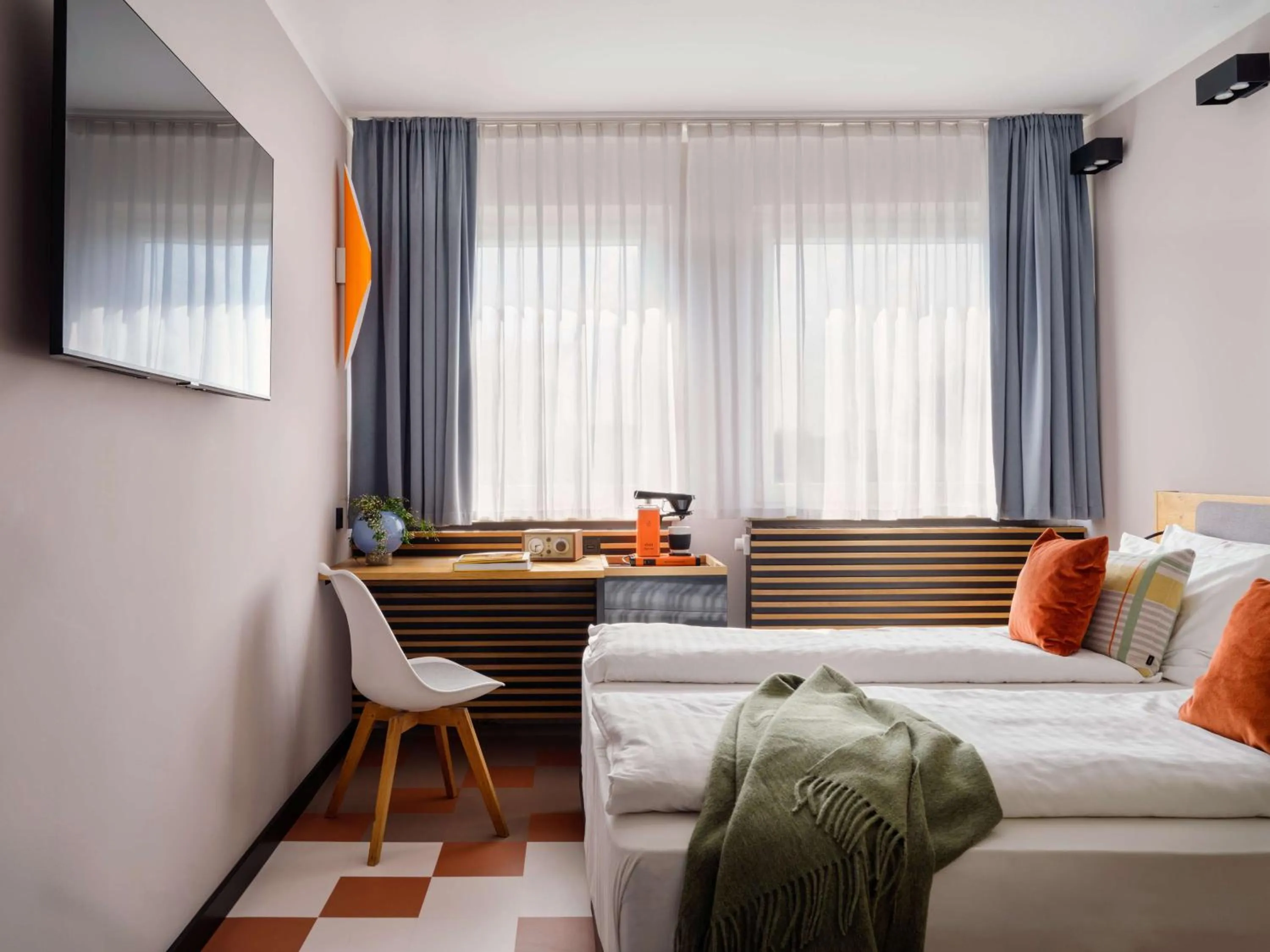 Bedroom, Bed in Flemings Hotel München-Schwabing