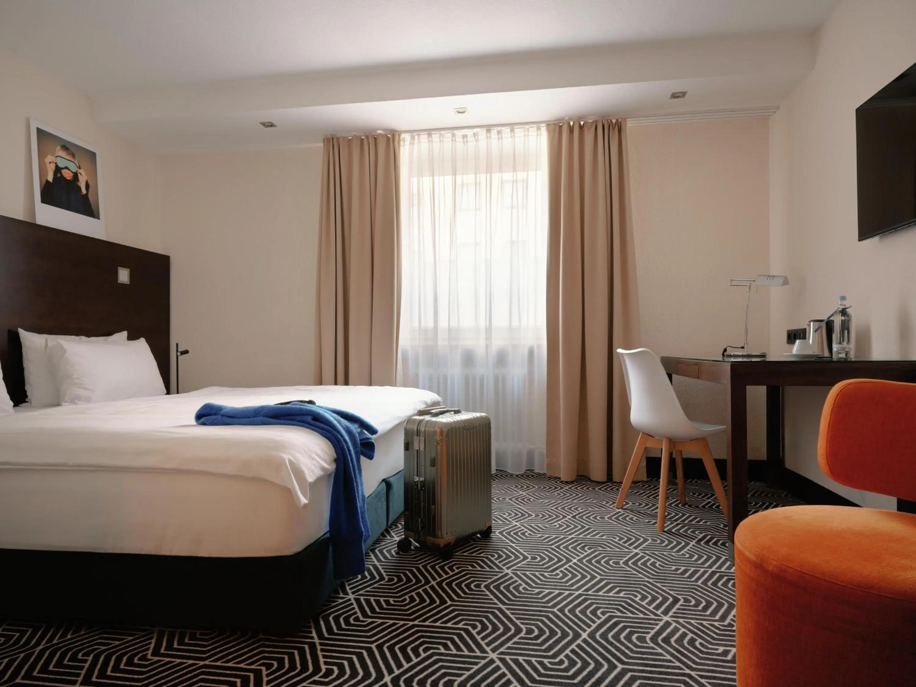 Bedroom, Bed in Flemings Hotel München-Schwabing