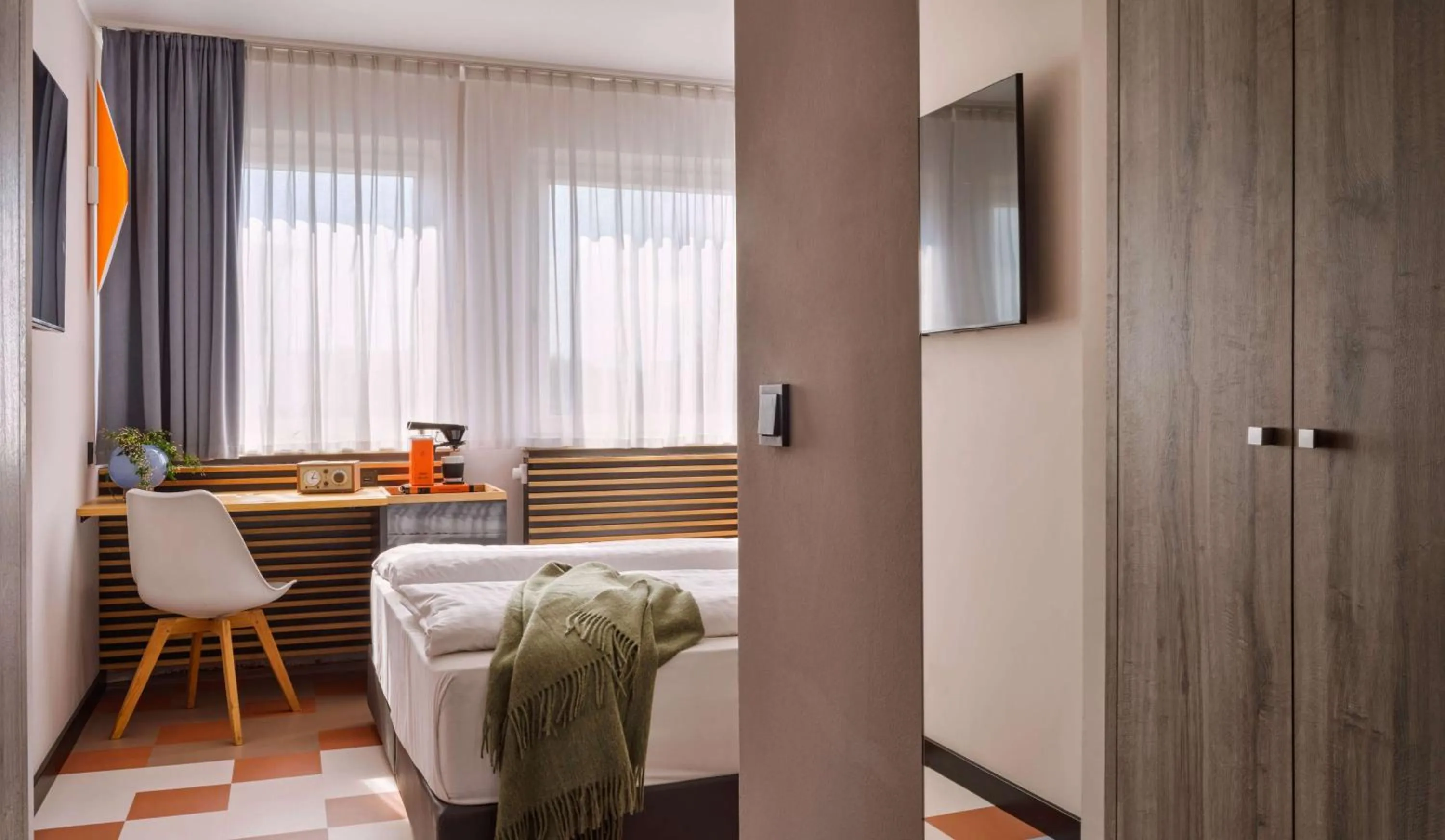 Bedroom, Bed in Flemings Hotel München-Schwabing