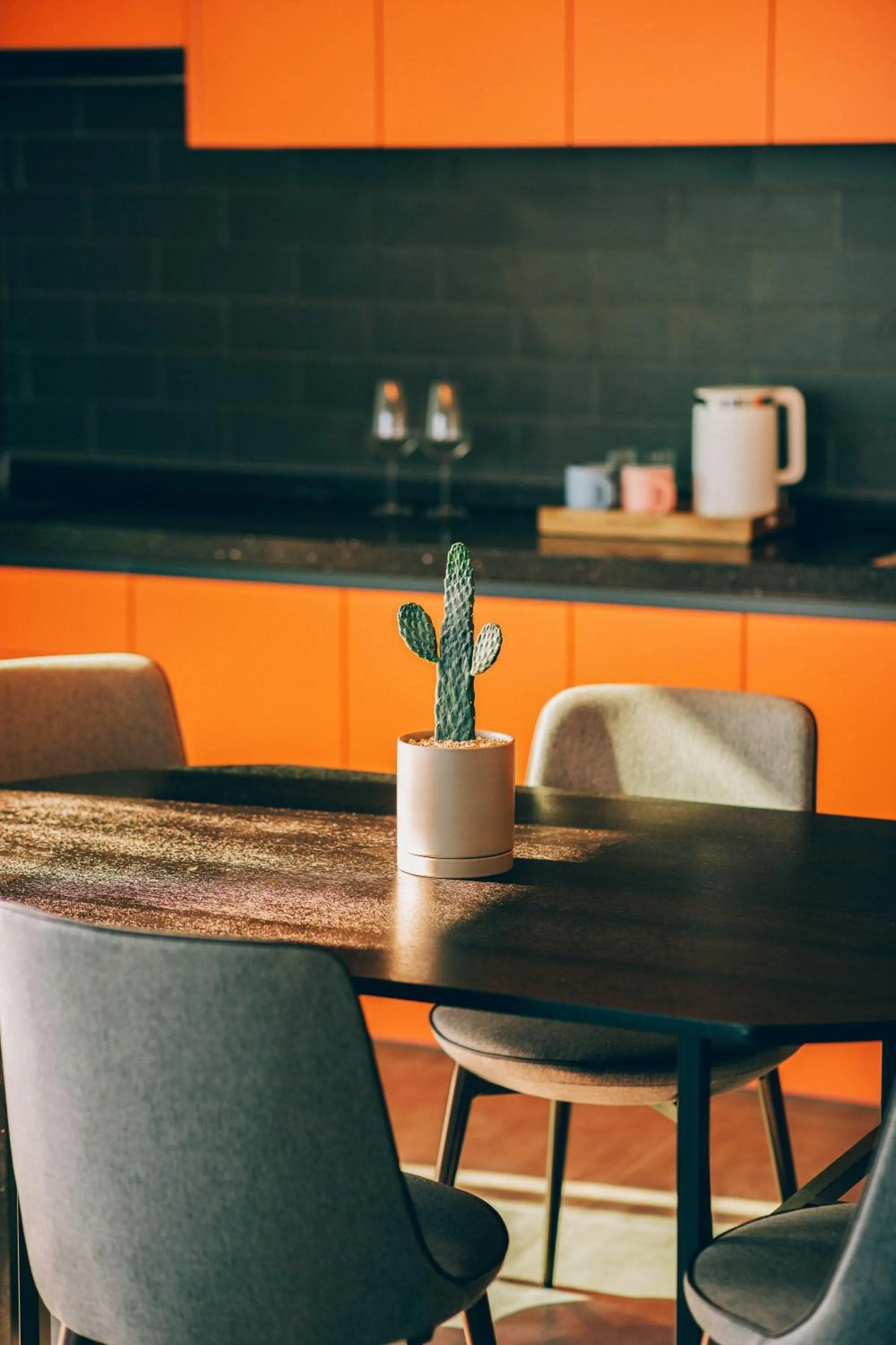 Kitchen or kitchenette in The Week & Resort