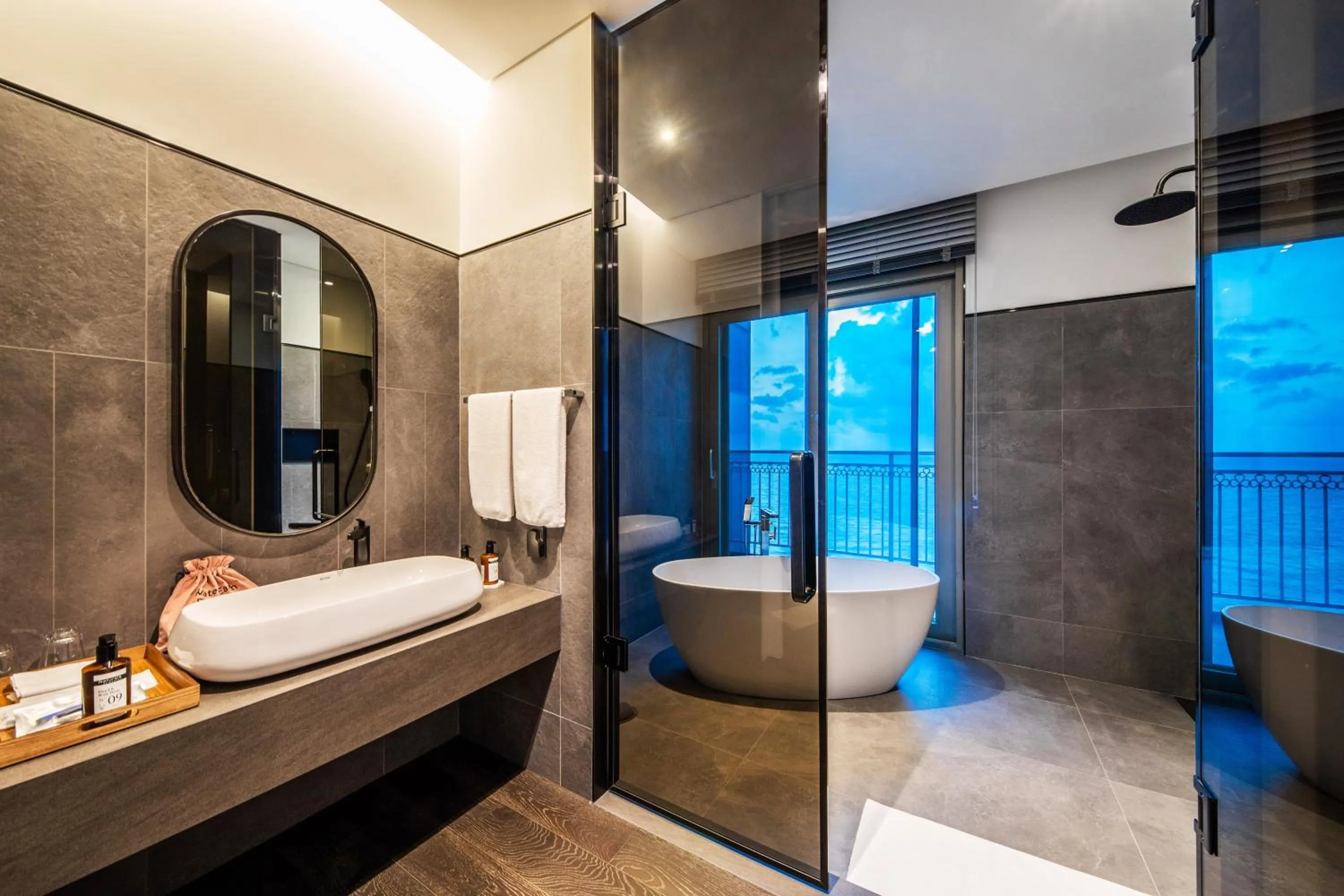 Shower in The Week & Resort