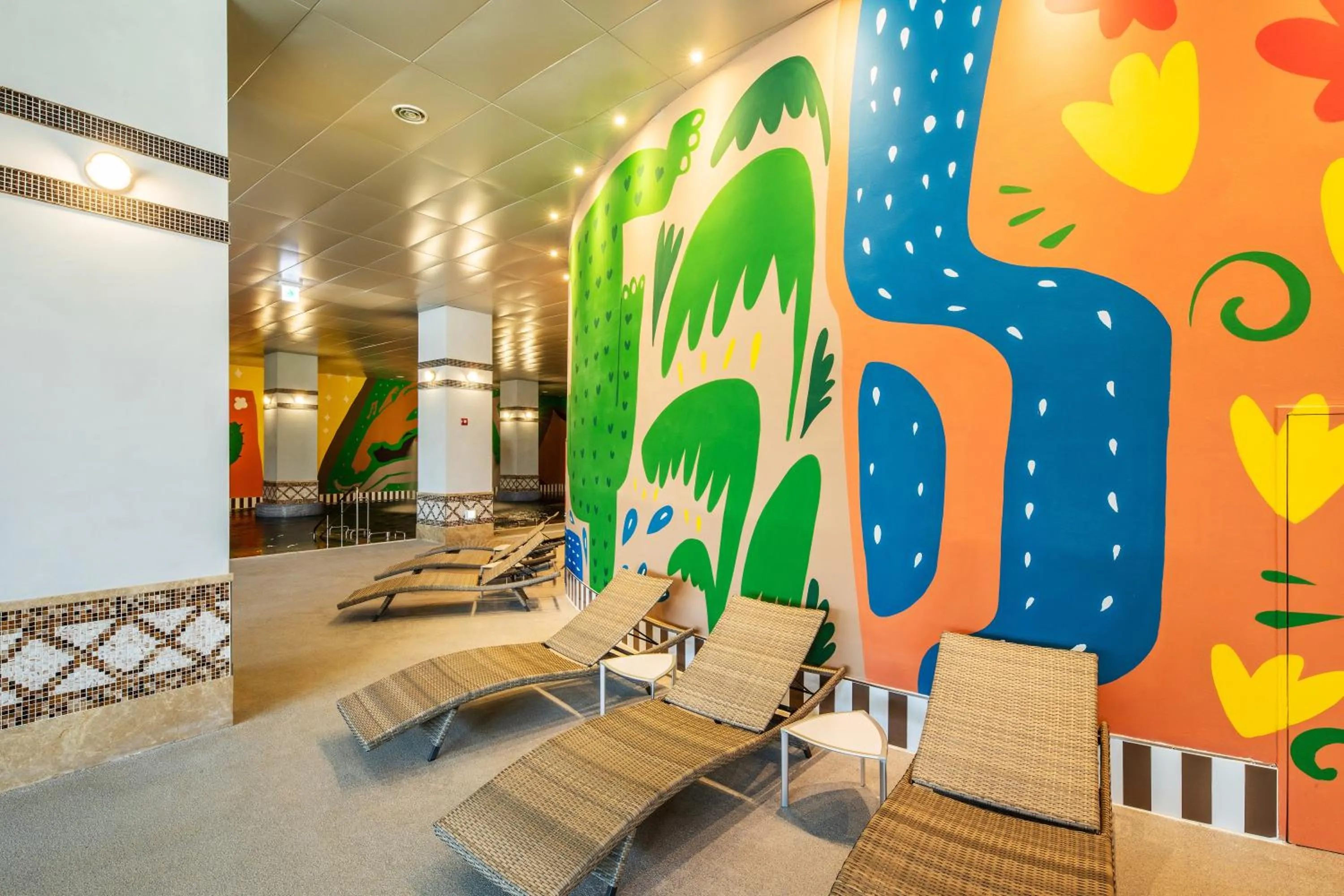 Swimming pool in The Week & Resort