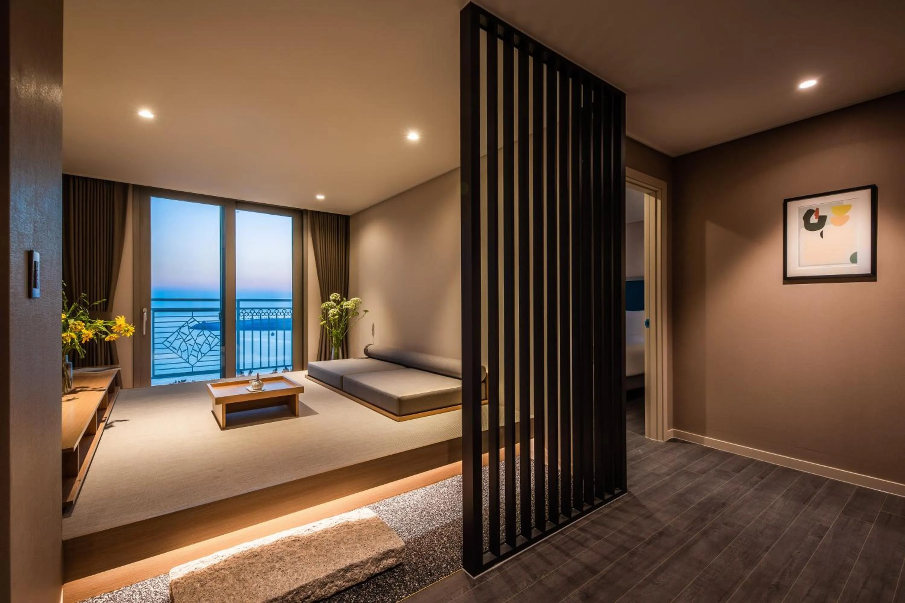 Natural landscape, Bed in The Week & Resort