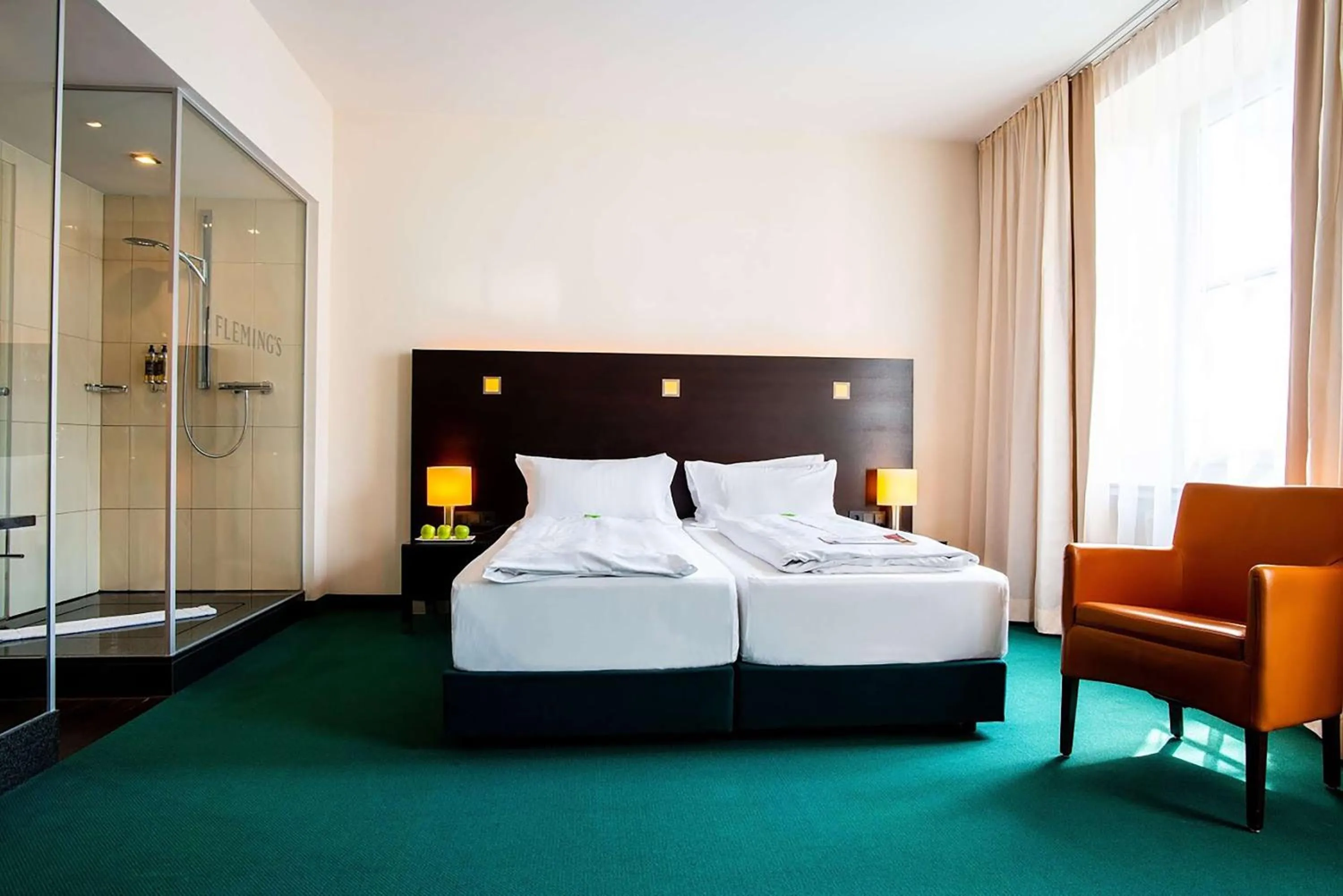 Bedroom, Bed in Flemings Hotel München-City