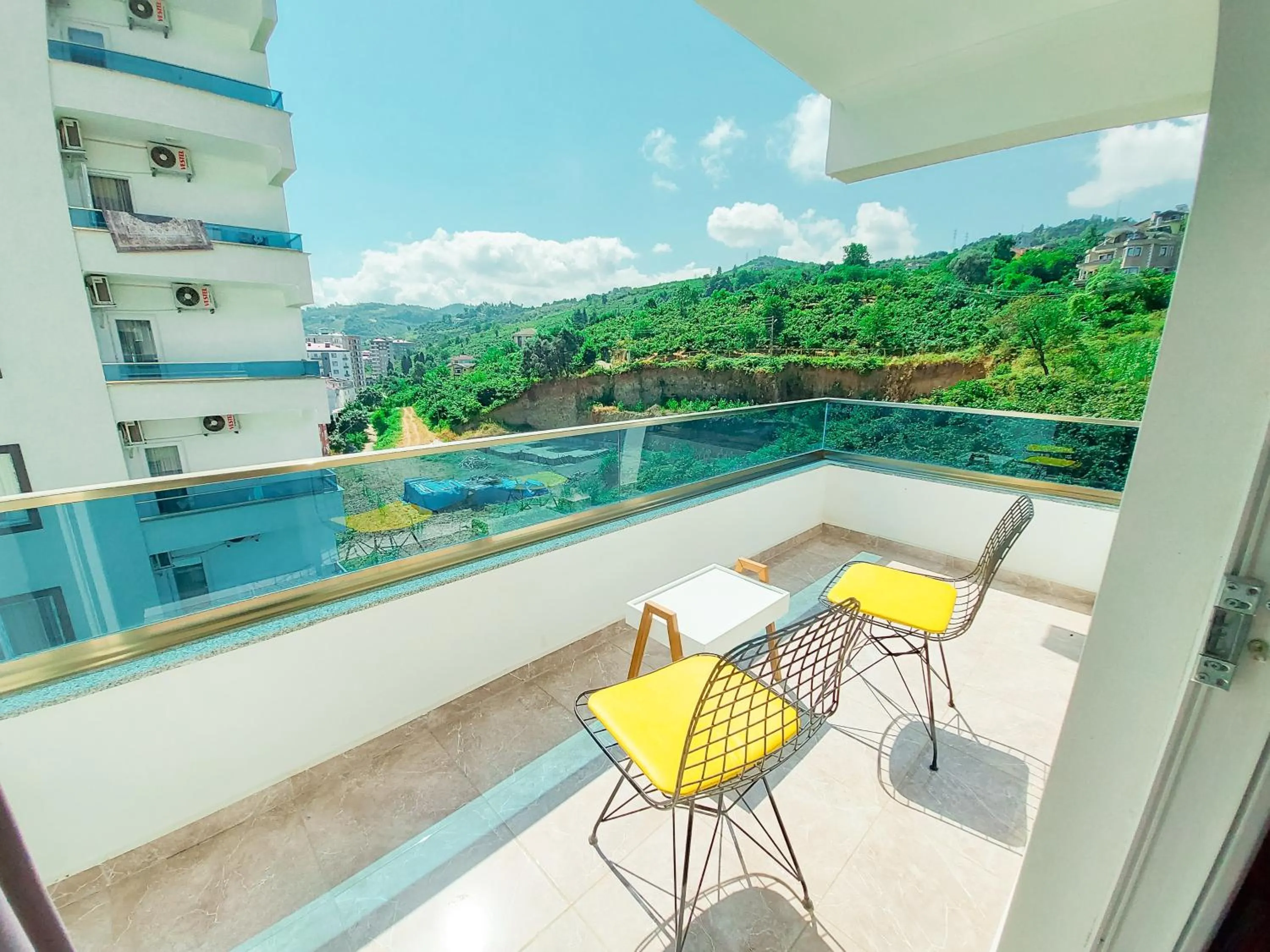 Balcony/Terrace in ELEGANT BLUE SUİTES