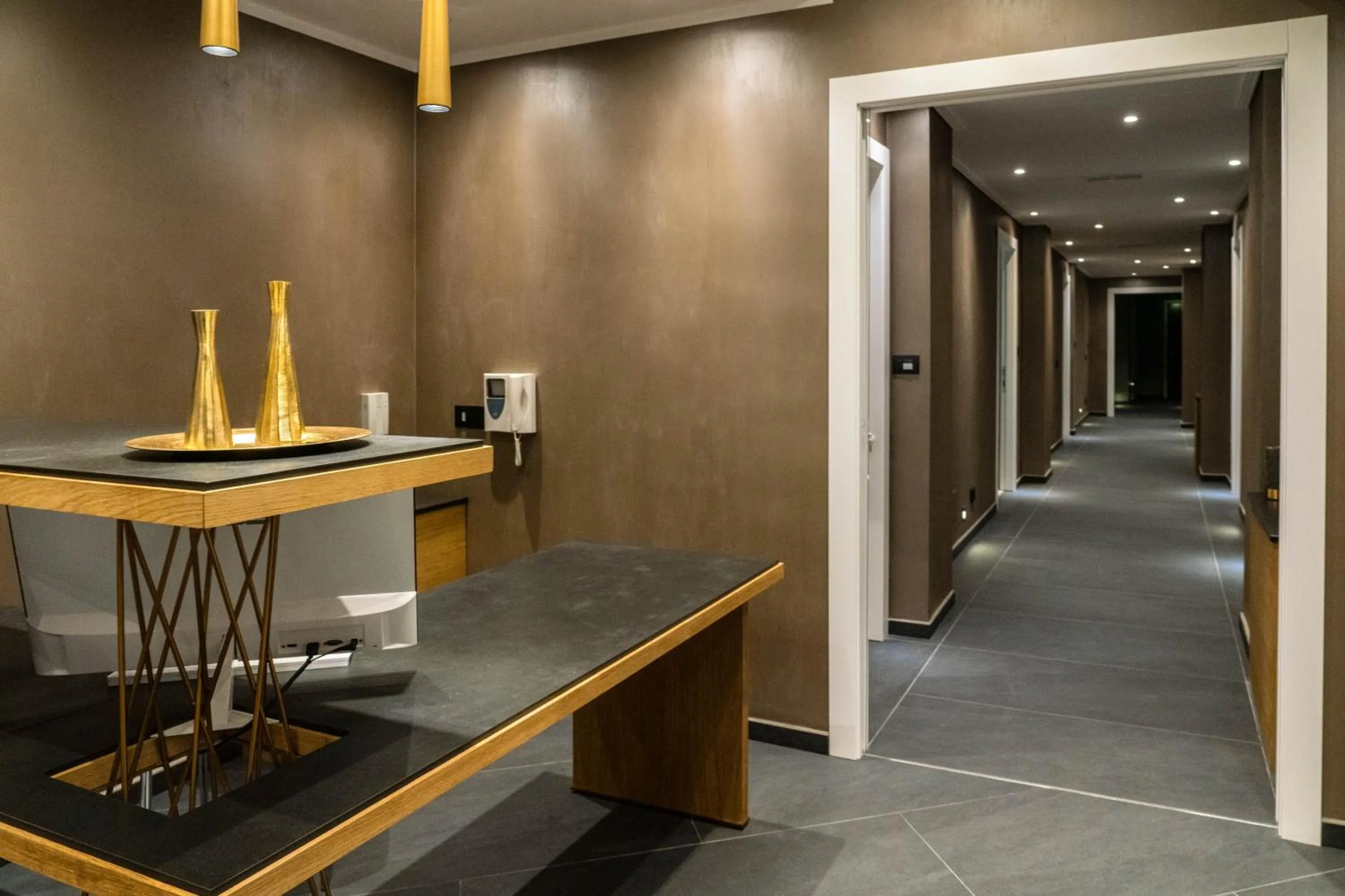 Lobby or reception in Teseo Rooms & Relax