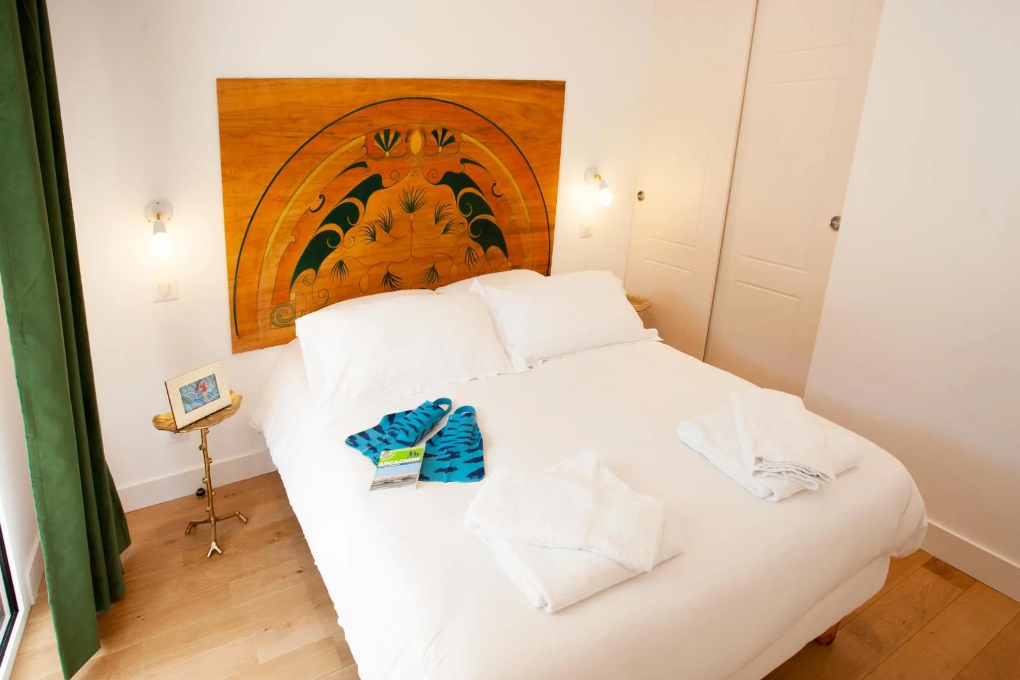 Bedroom, Bed in Villa Aitama