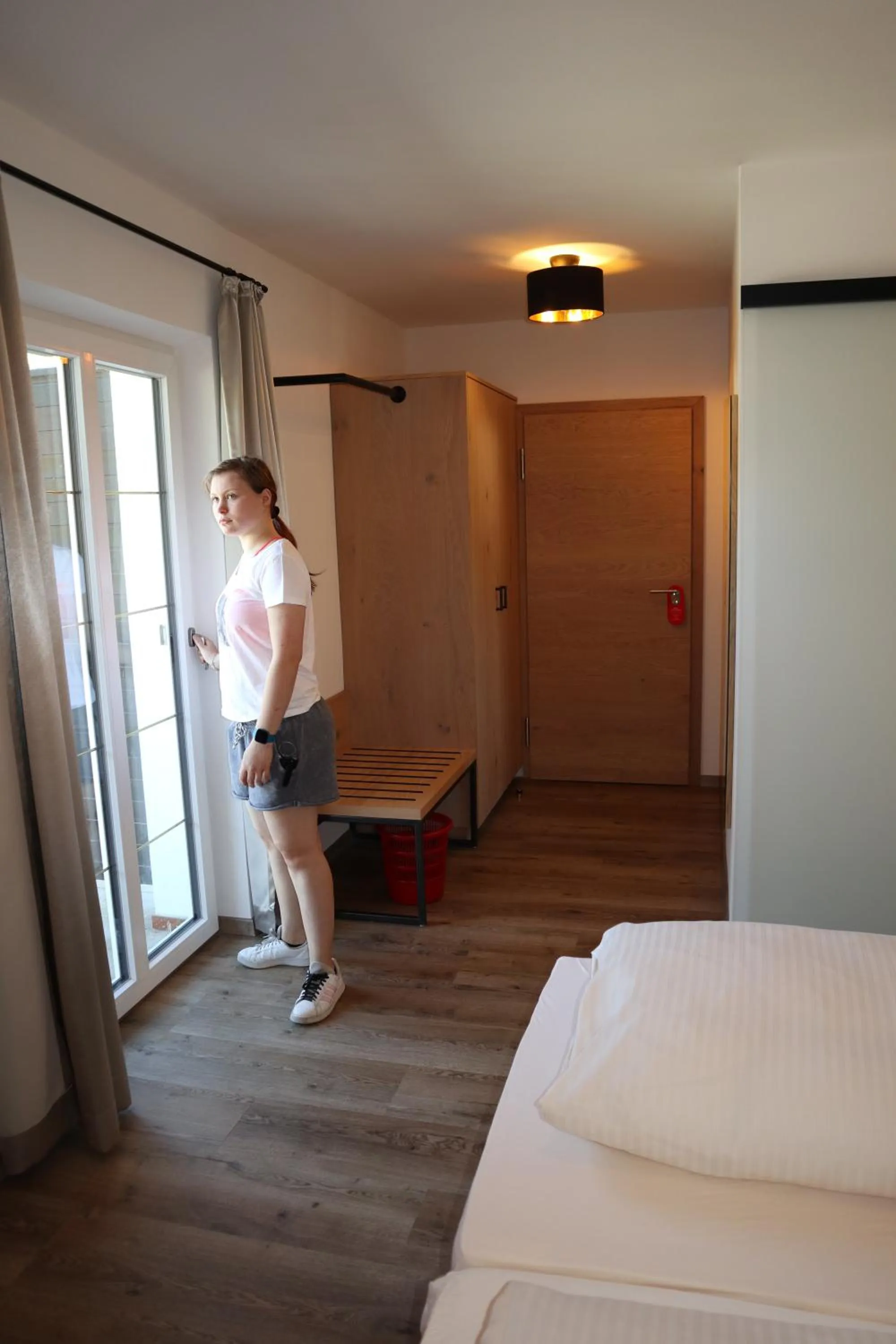 Bed in Gasthof Hotel zur Post