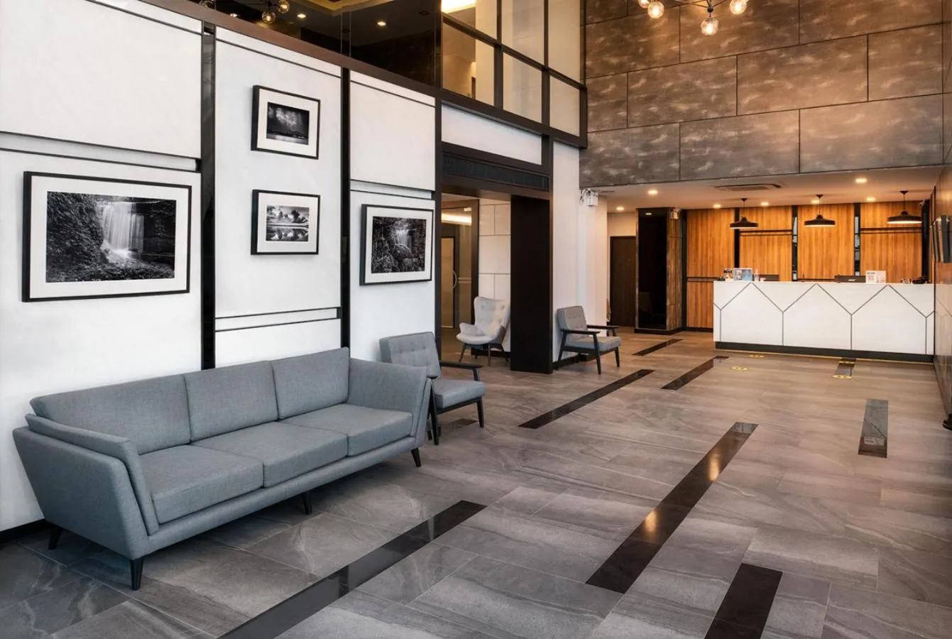 Lobby or reception in R2 Hotel
