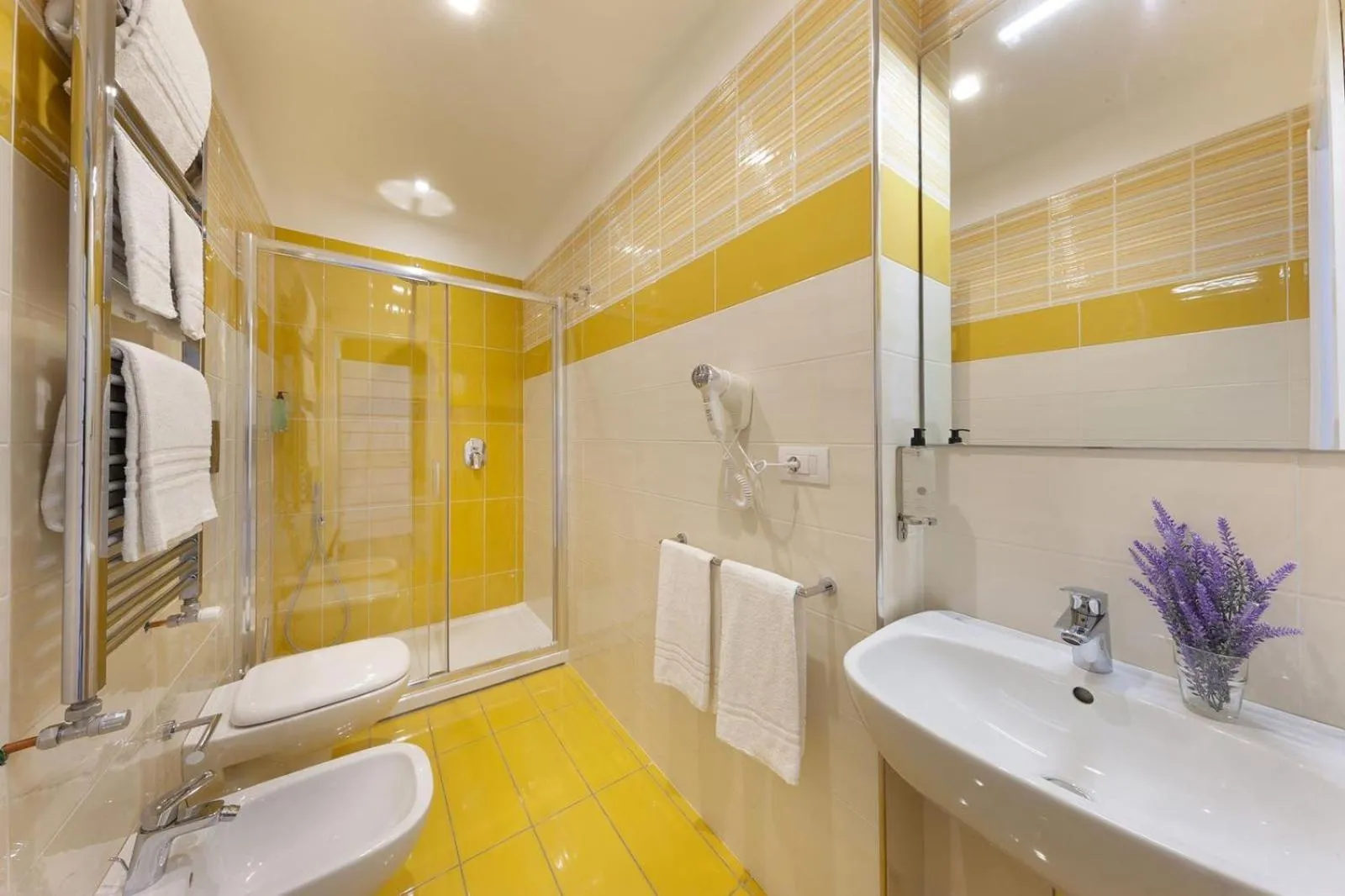 Shower in Parco Tasso Guest House