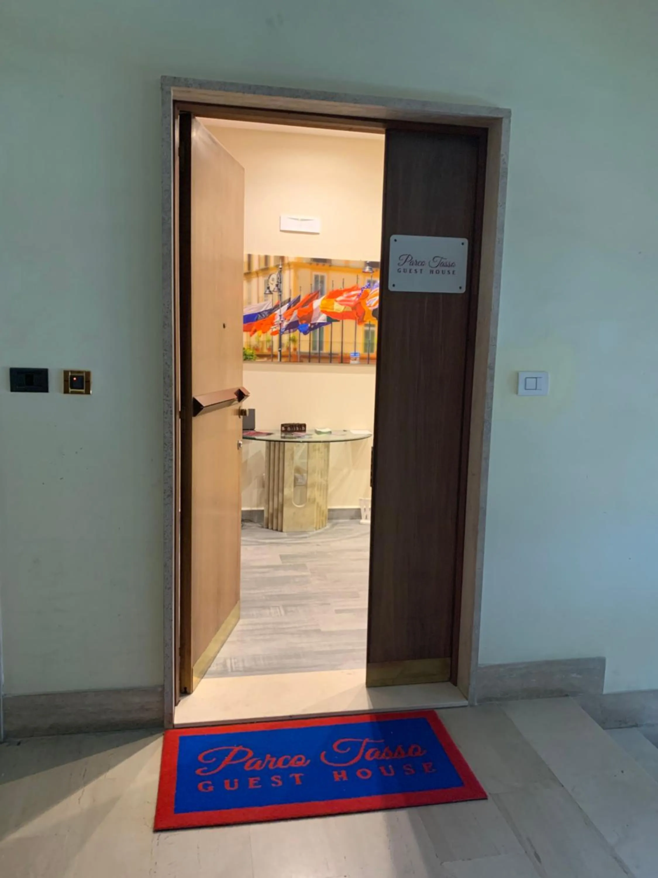 Facade/entrance in Parco Tasso Guest House