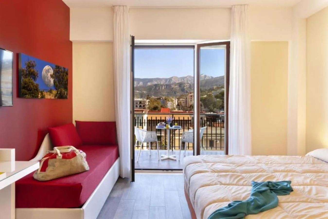 Bed in Parco Tasso Guest House