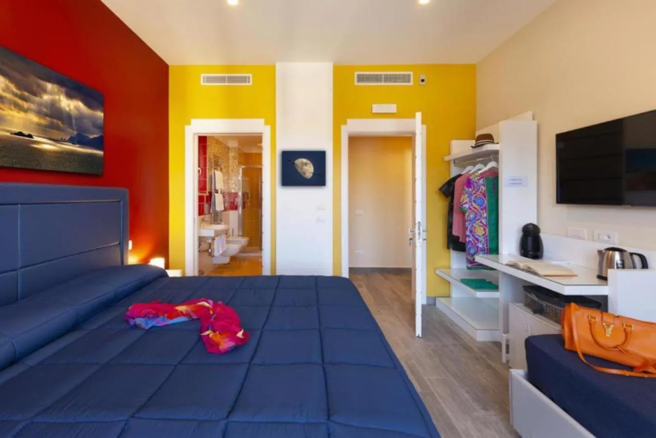 Bed in Parco Tasso Guest House