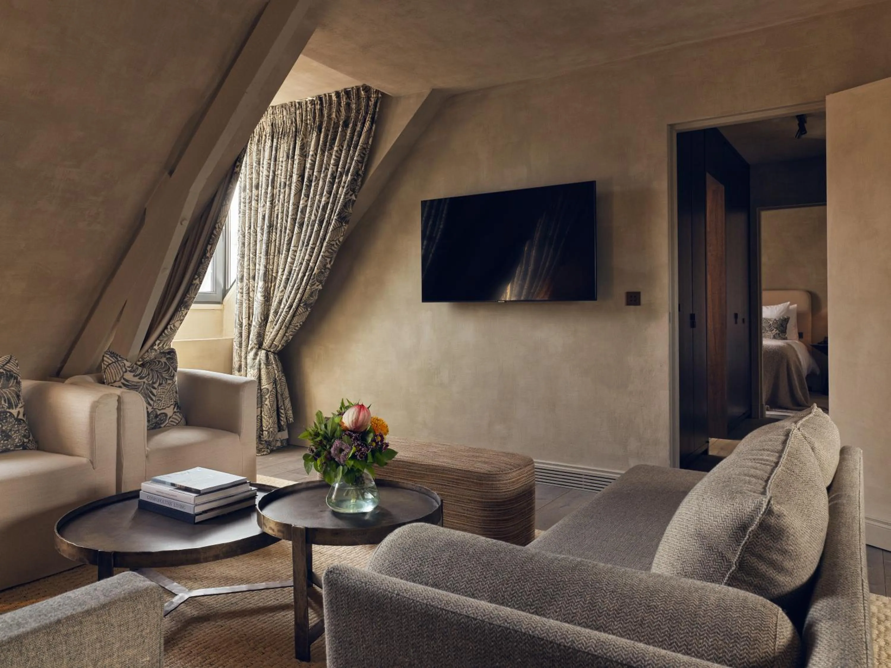 Seating area in Botanic Sanctuary Antwerp - The Leading Hotels of the World