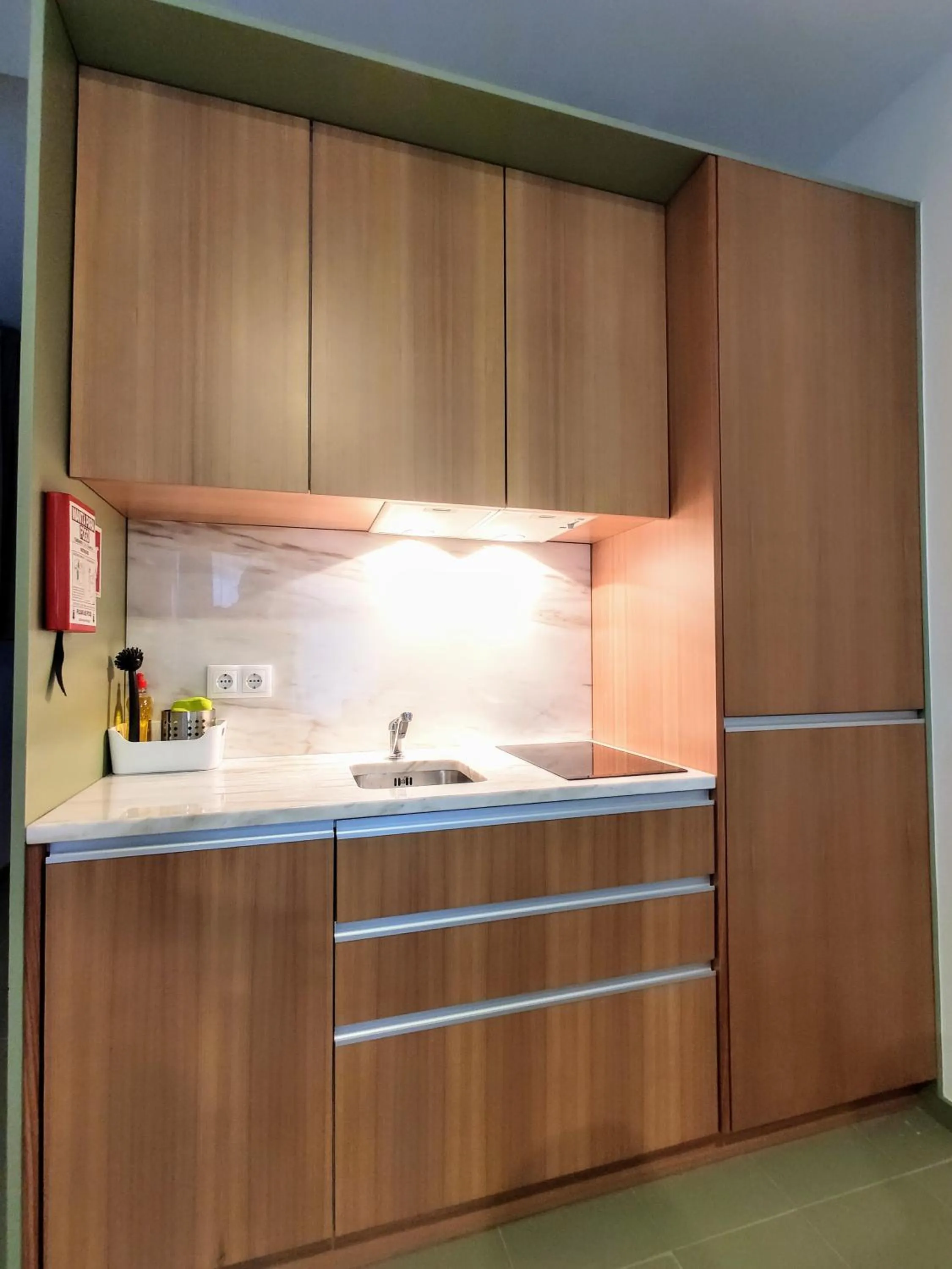 Kitchen or kitchenette in Bombarda Cinema Apartments