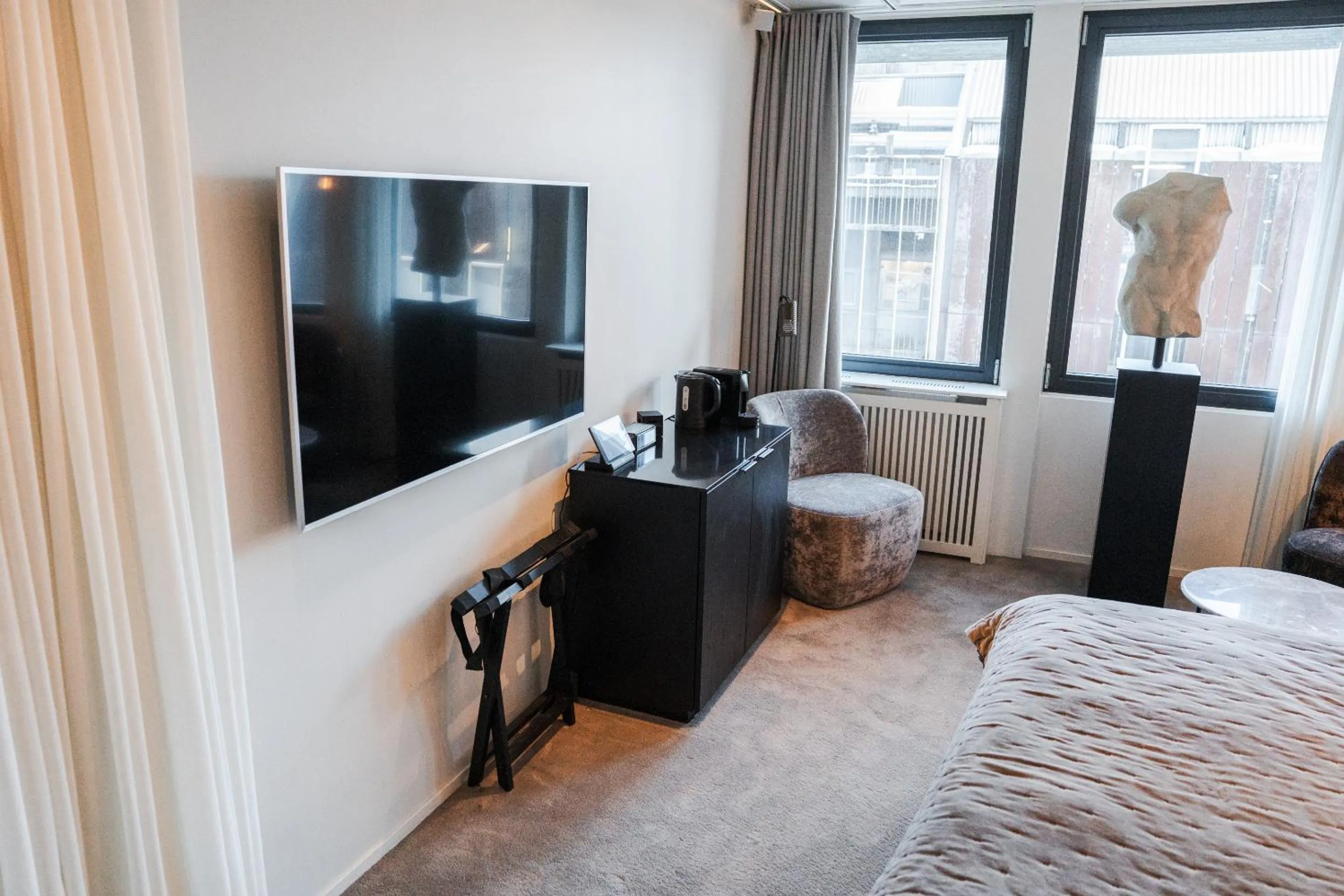 Living room, Bed in Boutique Hotel Herman K