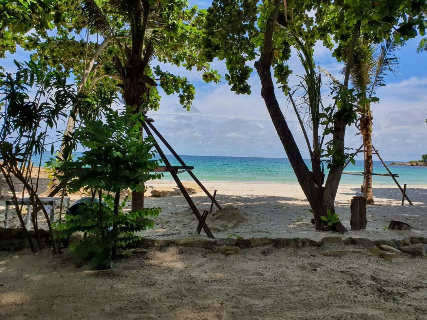 Natural landscape in Blue Bay Bungalow
