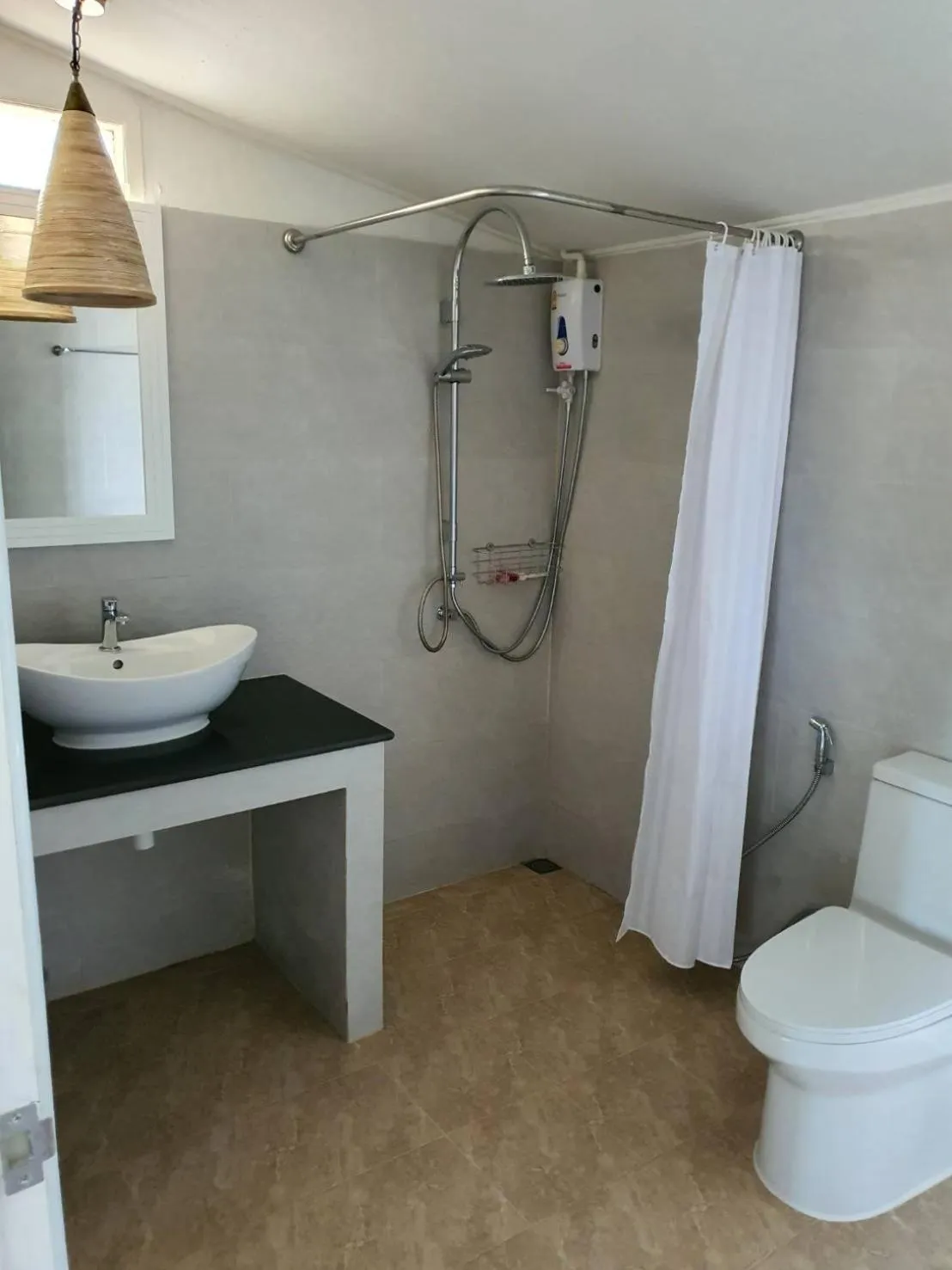 Bathroom in Blue Bay Bungalow