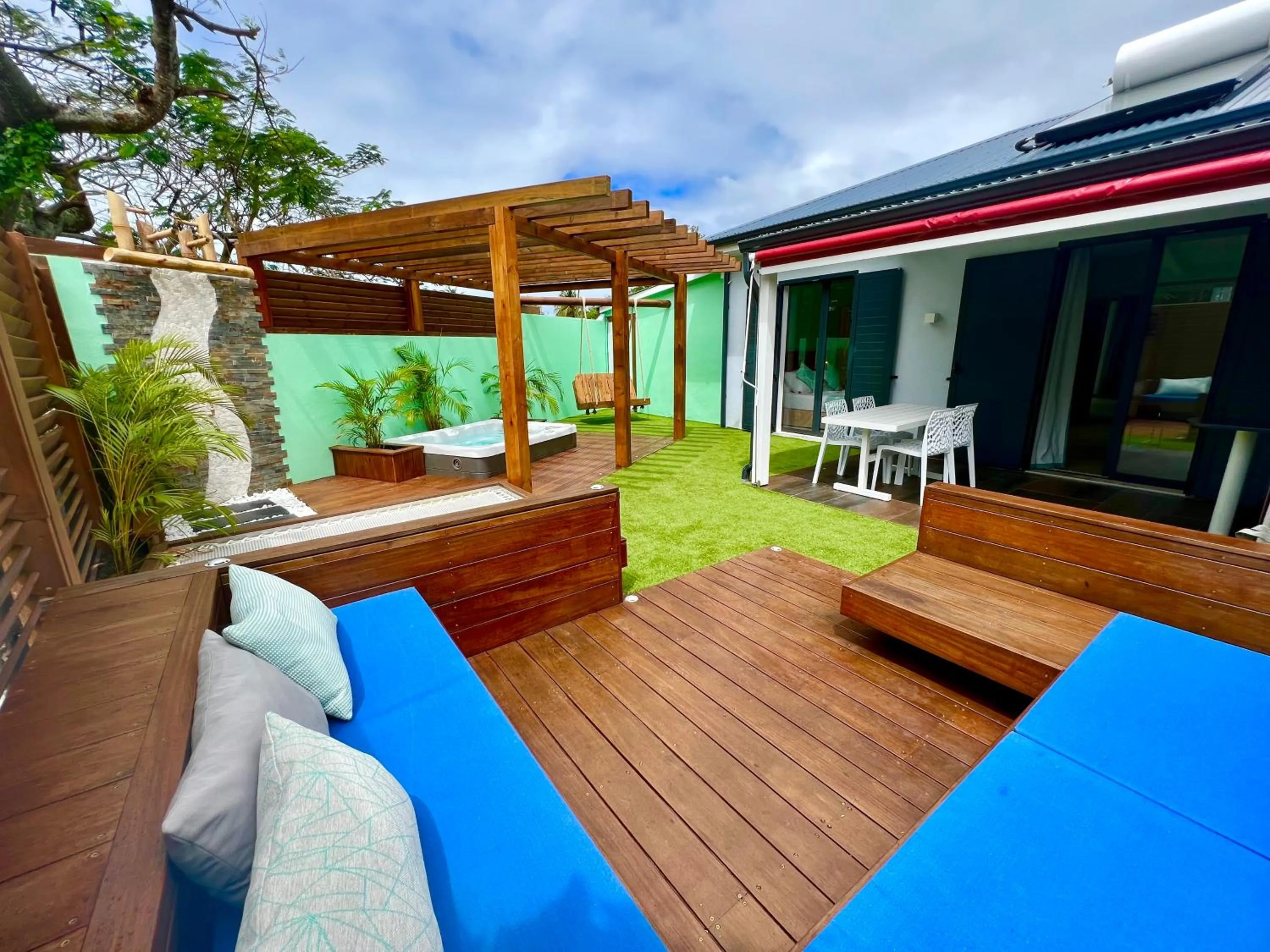 Patio in Kawan Bay Suites