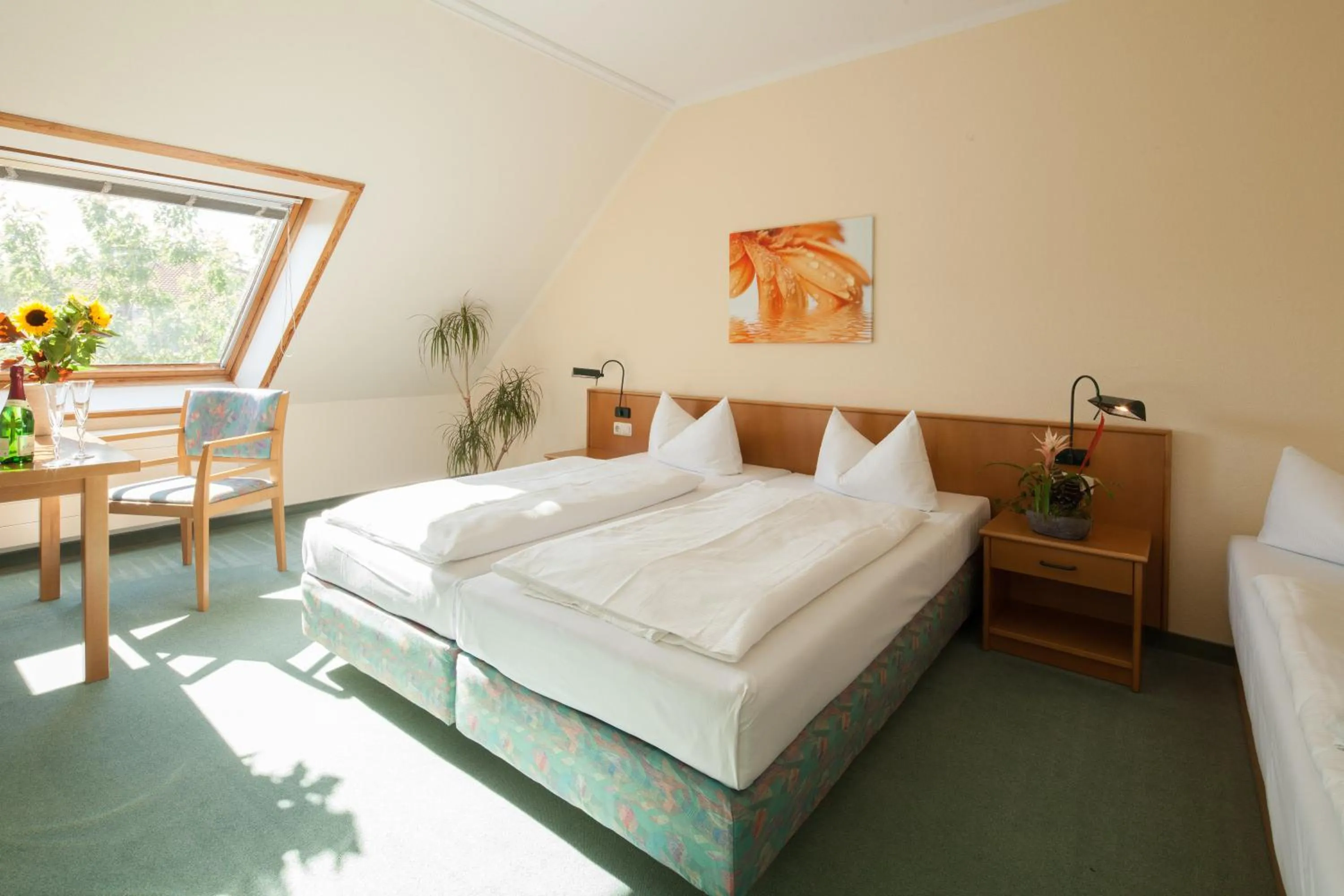 Bed in Apart Hotel Gera