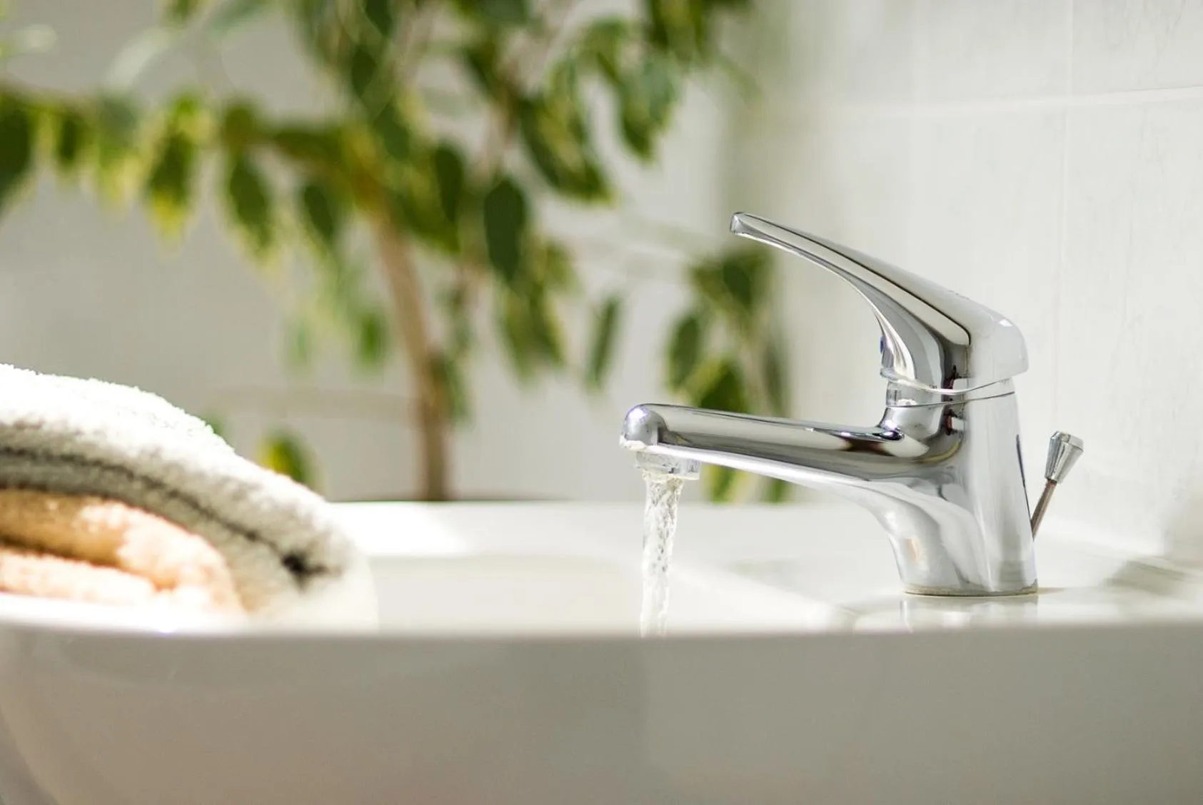 Bathroom in Apart Hotel Gera