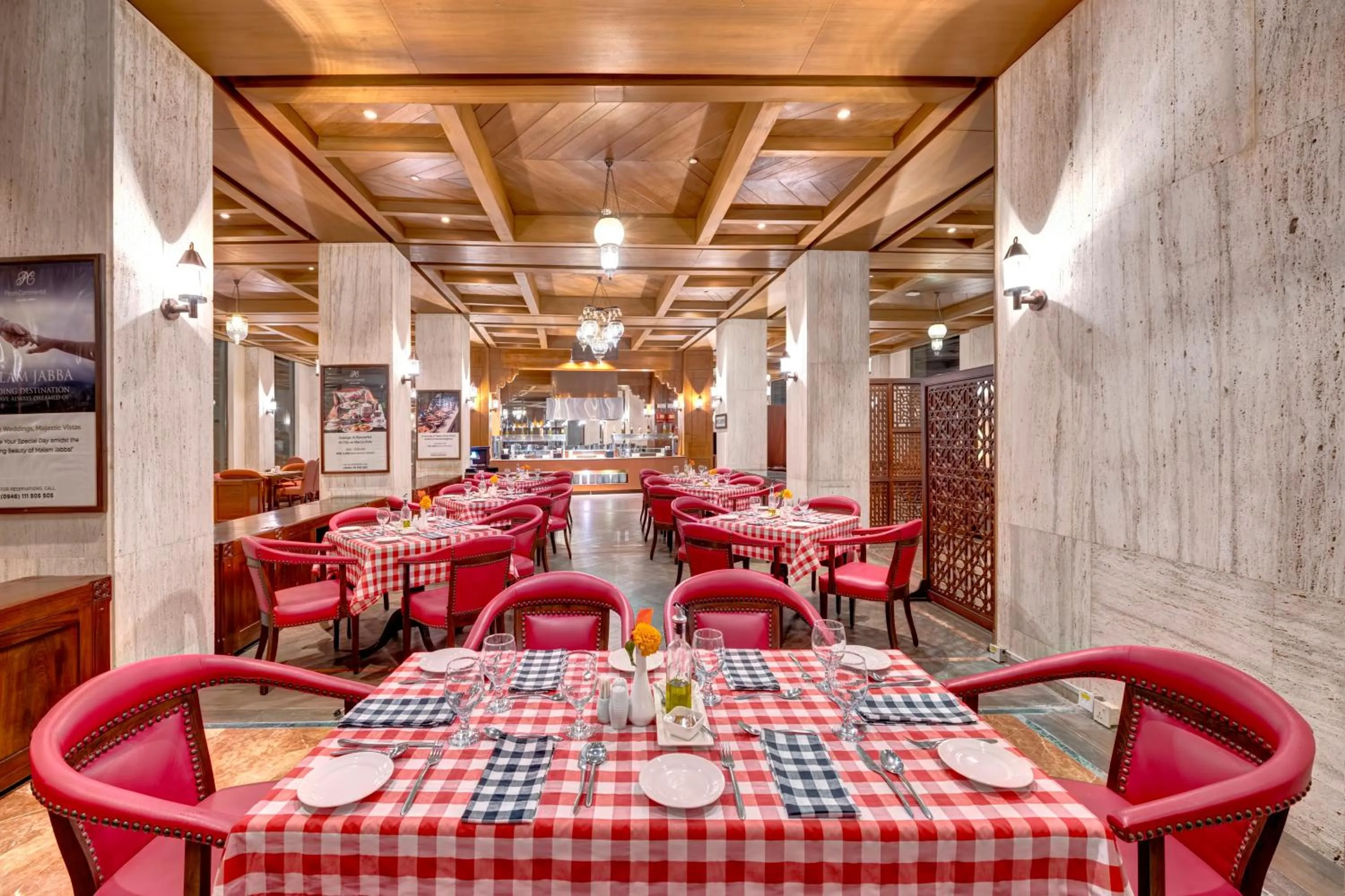 Restaurant/places to eat in Pearl Continental Hotel Malam Jabba