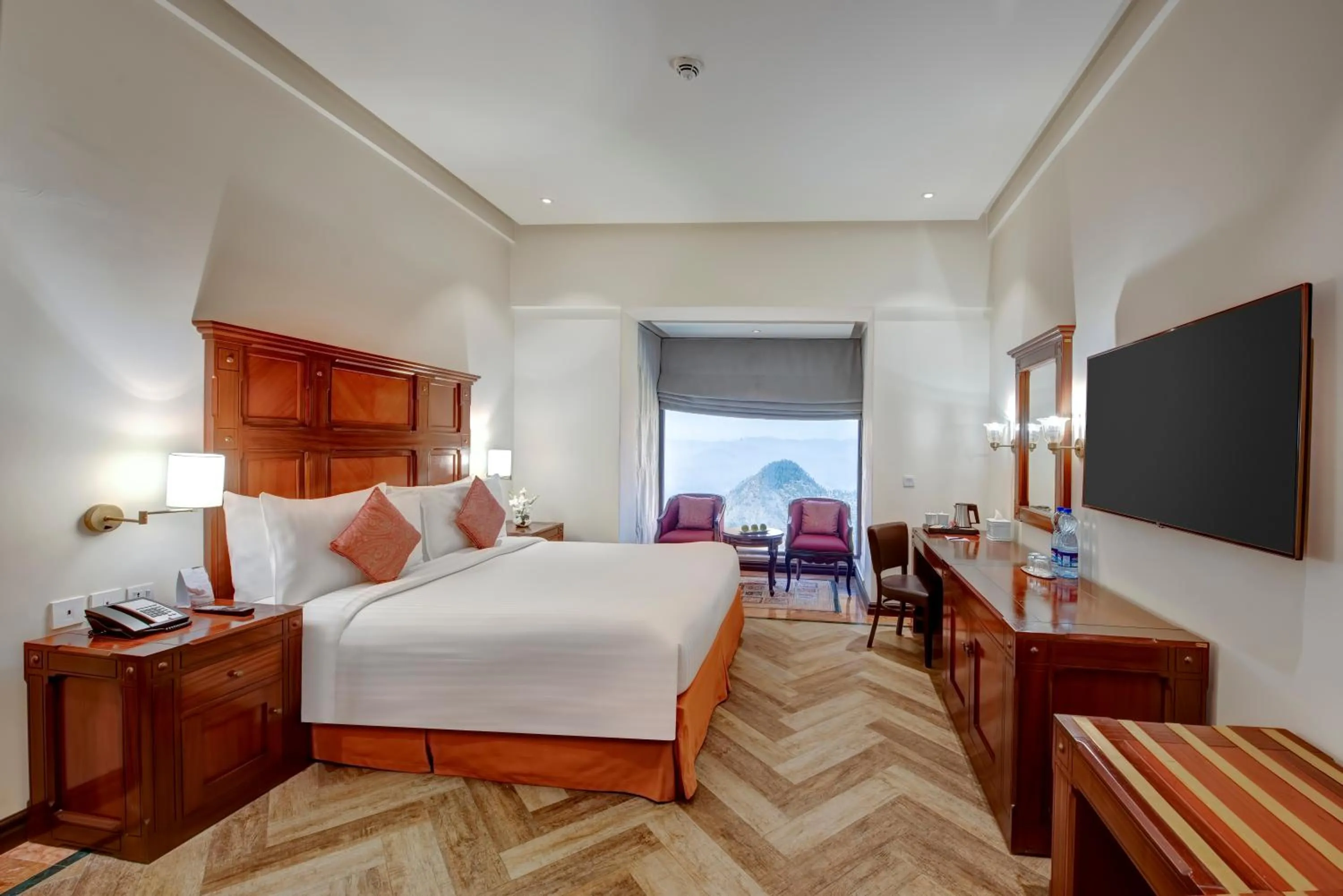 Photo of the whole room, Bed in Pearl Continental Hotel Malam Jabba