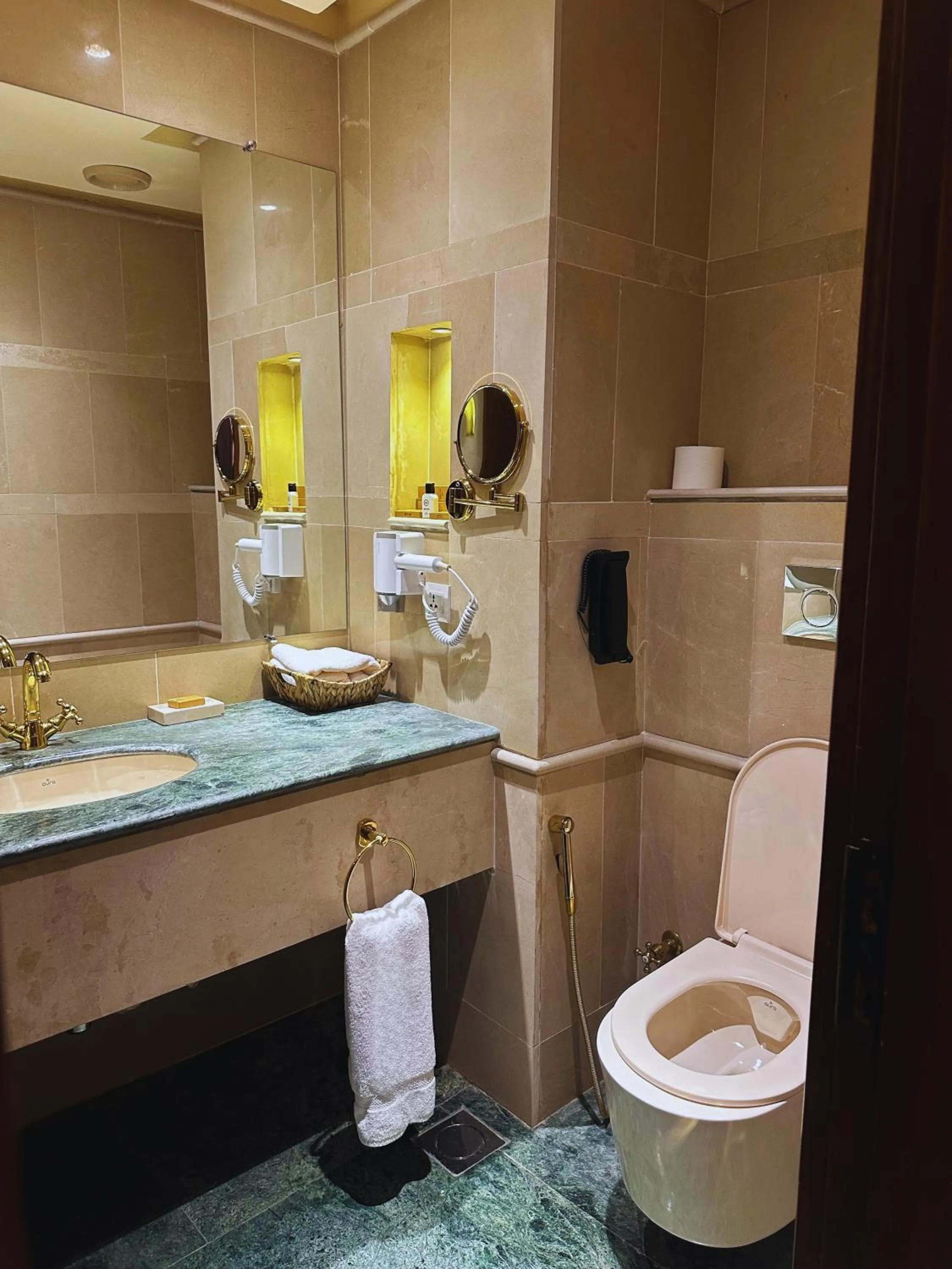 Bathroom in Pearl Continental Hotel Malam Jabba