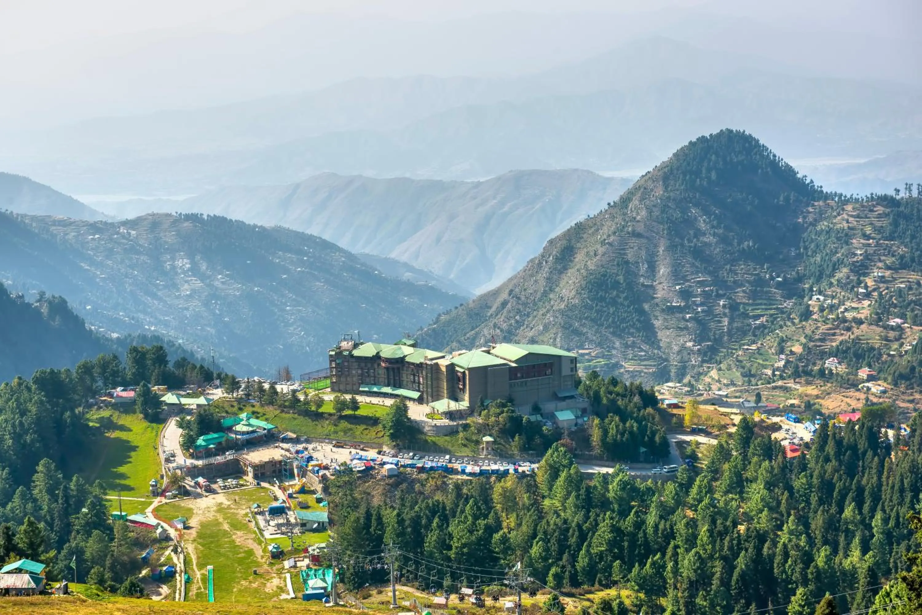 Bird's eye view in Pearl Continental Hotel Malam Jabba
