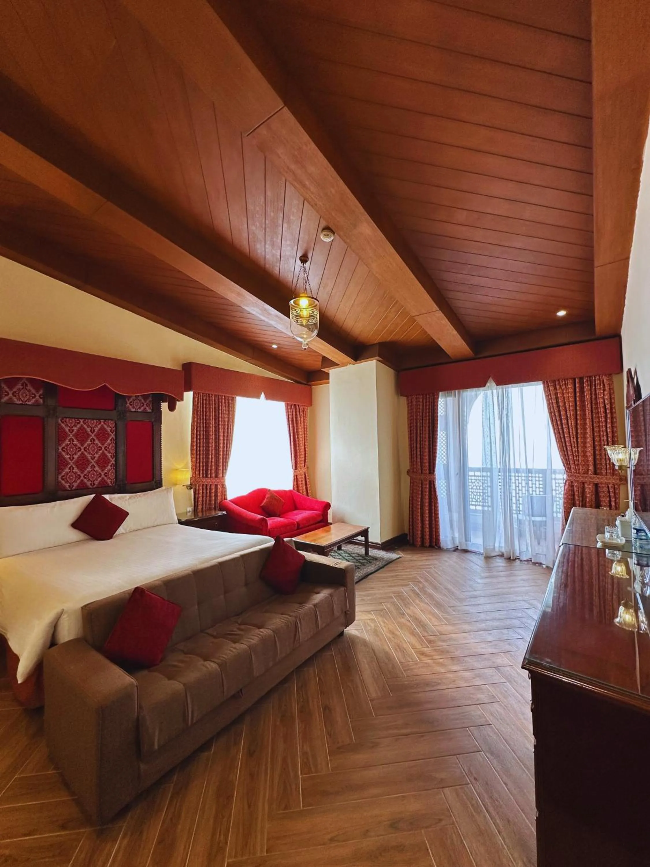 Photo of the whole room, Bed in Pearl Continental Hotel Malam Jabba