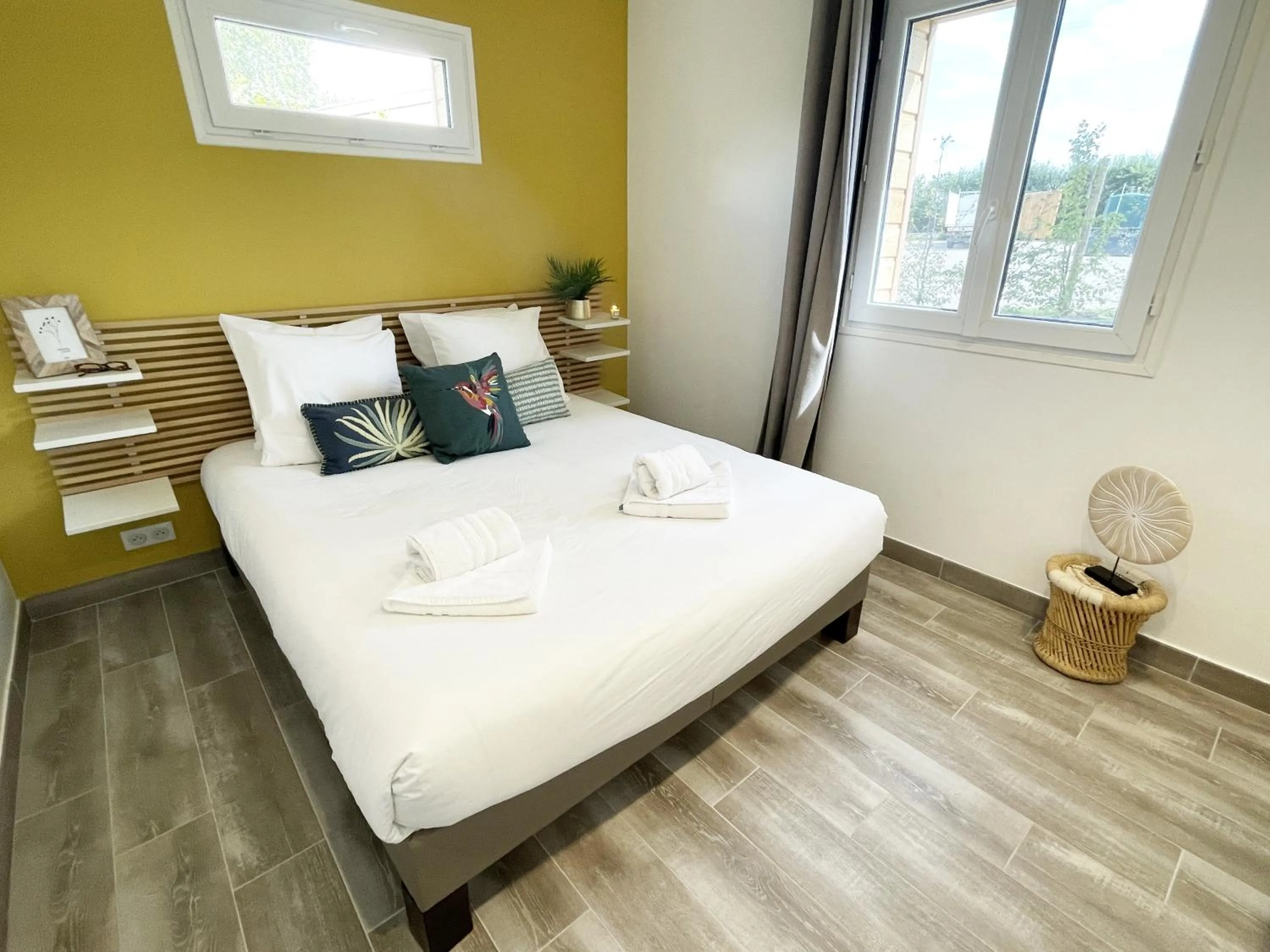 Bedroom, Bed in Les Etangs de la Bassée