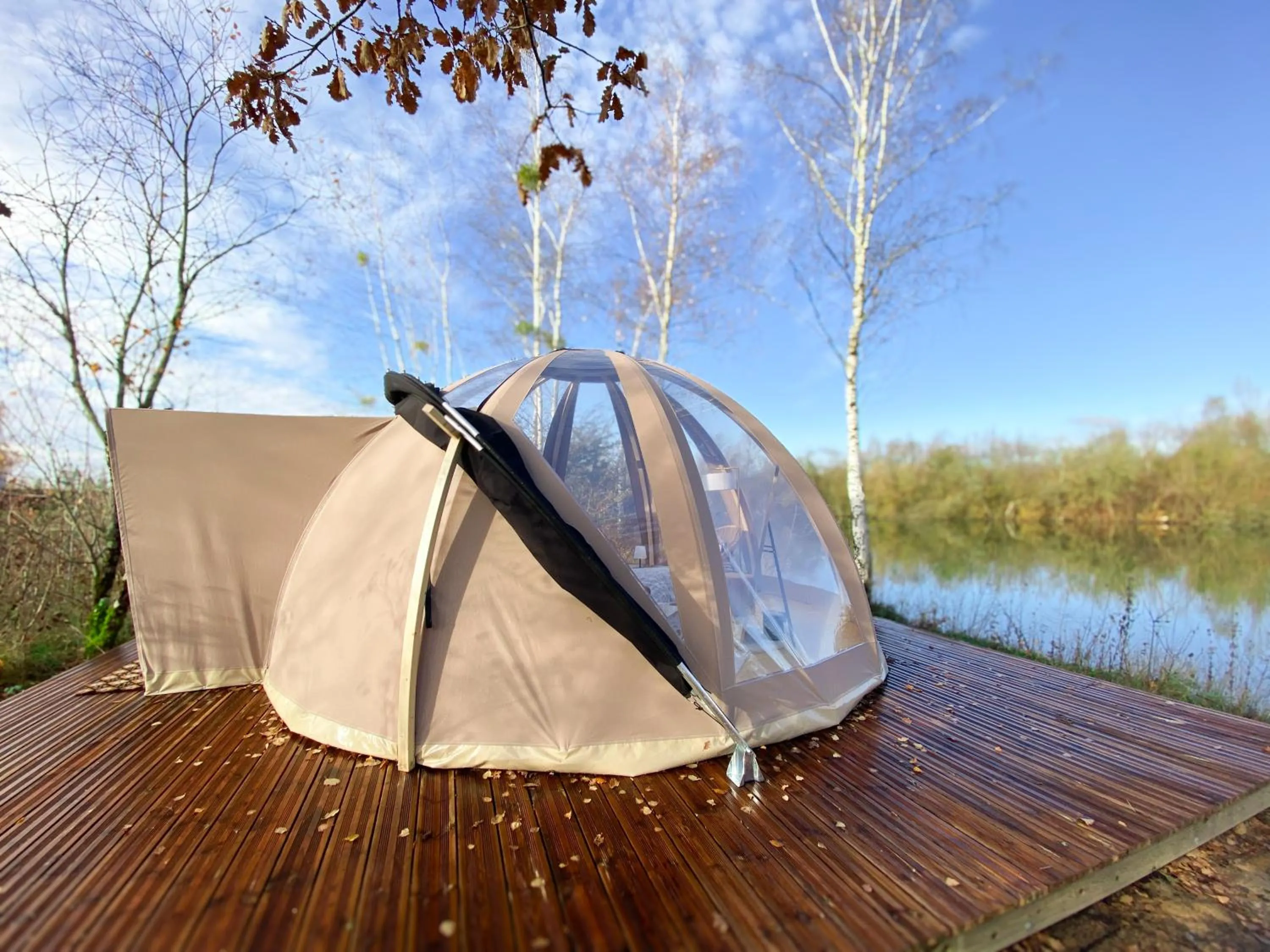 View (from property/room) in Les Etangs de la Bassée
