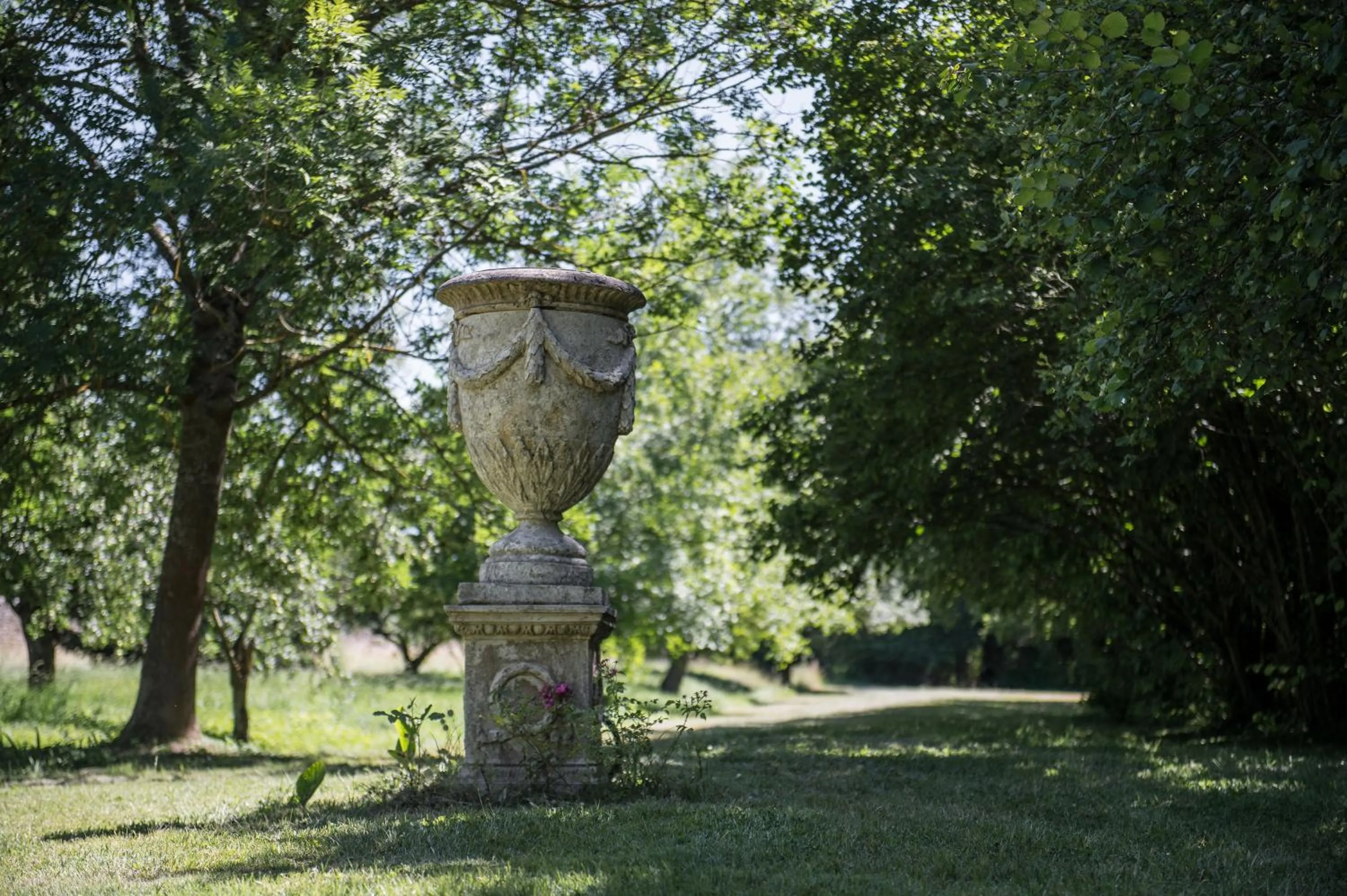 Natural landscape in Domaine de Chalaniat