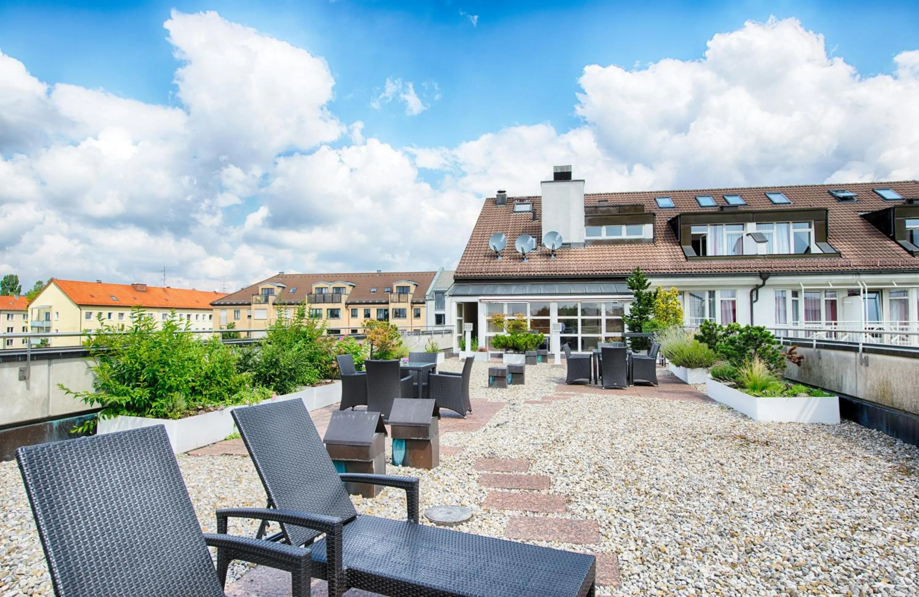 Balcony/Terrace in Leonardo Hotel München City West